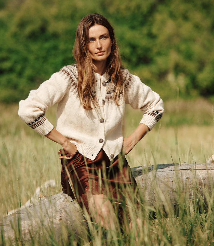 The Sloane Cardigan in Oatmeal main image 0