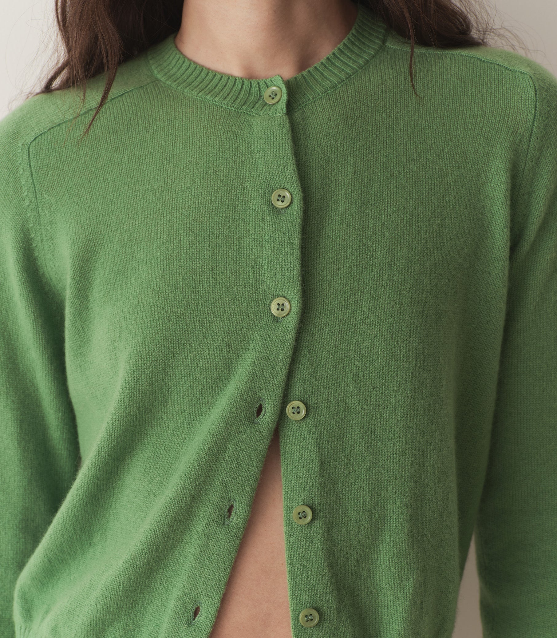 HMD -- CLAUDINE CARDIGAN -- LIGHT KELLY GREEN view 7
