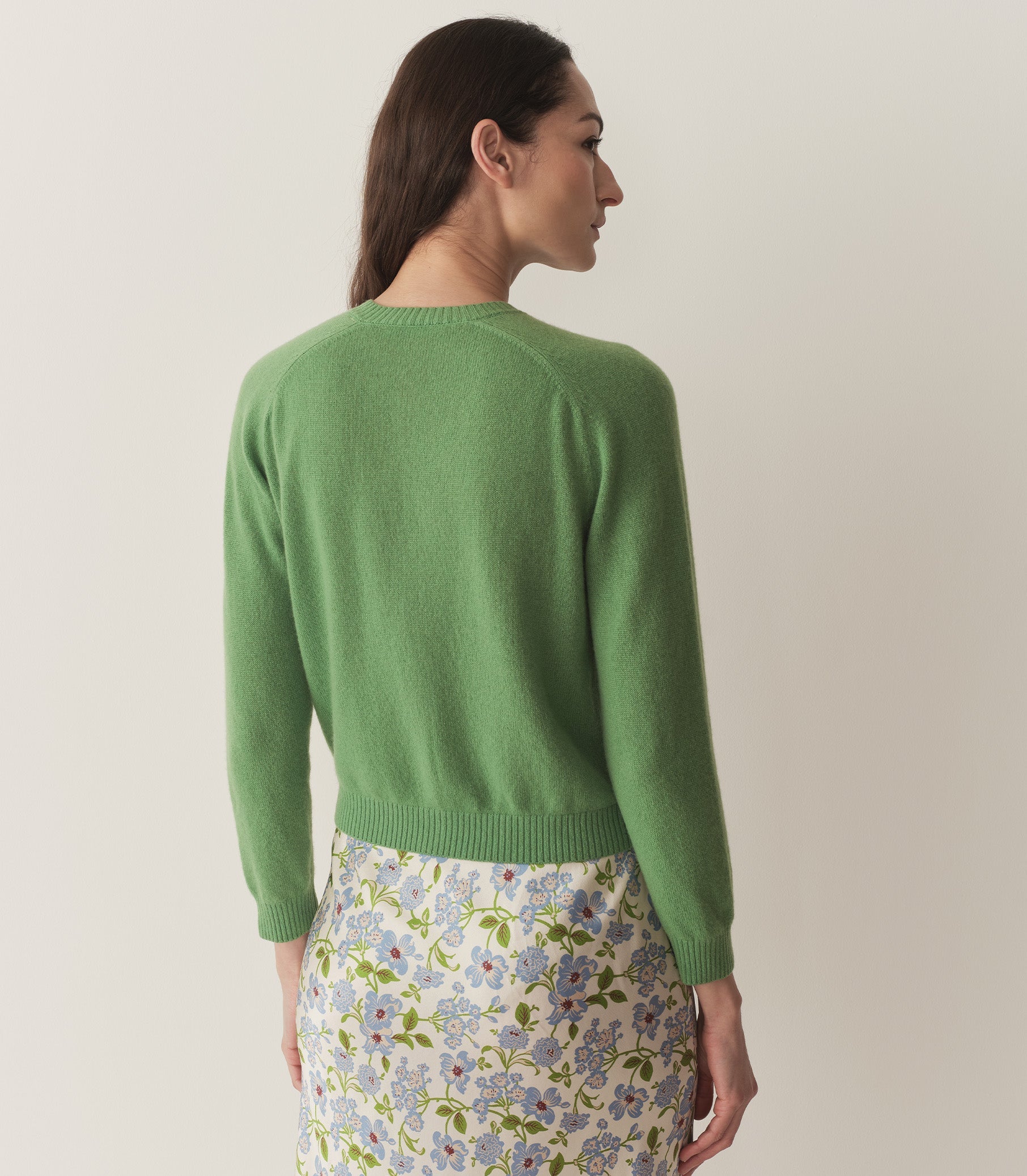HMD -- CLAUDINE CARDIGAN -- LIGHT KELLY GREEN view 10
