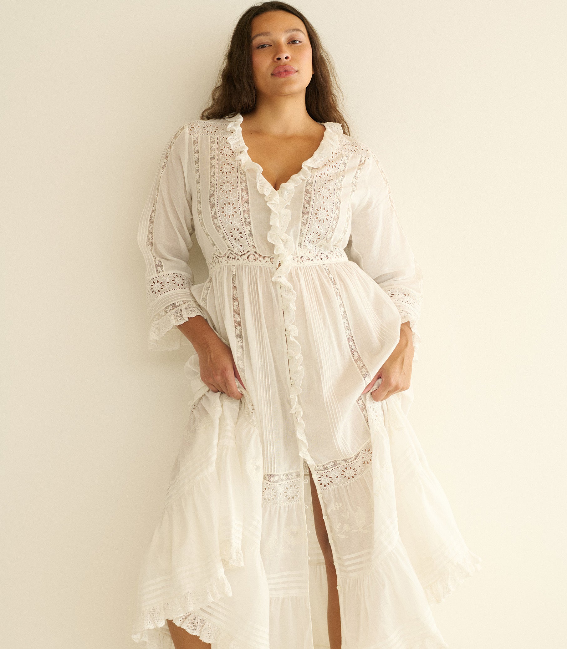 CLEMENCIA DRESS -- SALT view 8
