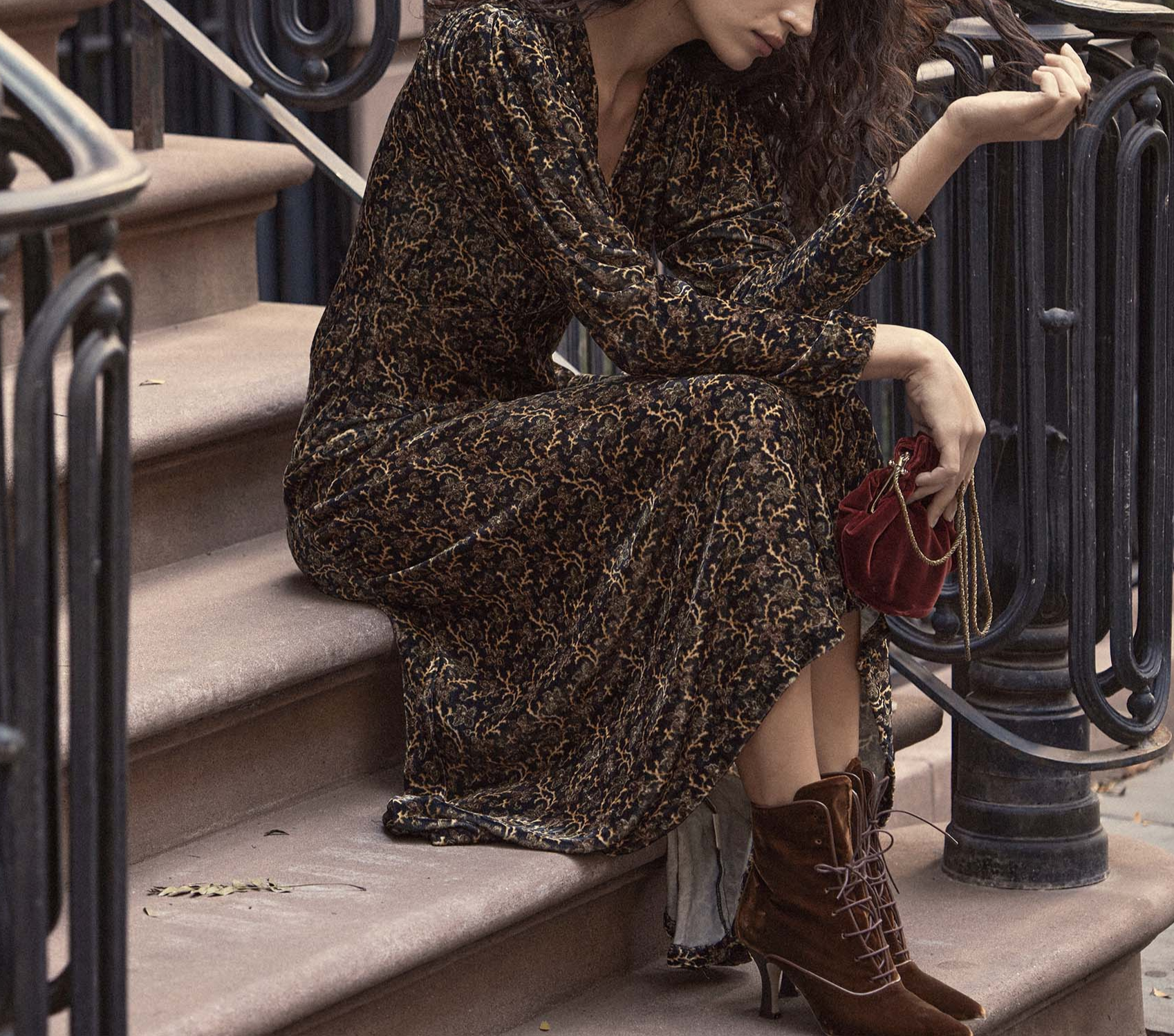 HMD -- CLEONE DRESS -- TERRE JARDIN DE PAPILLONS