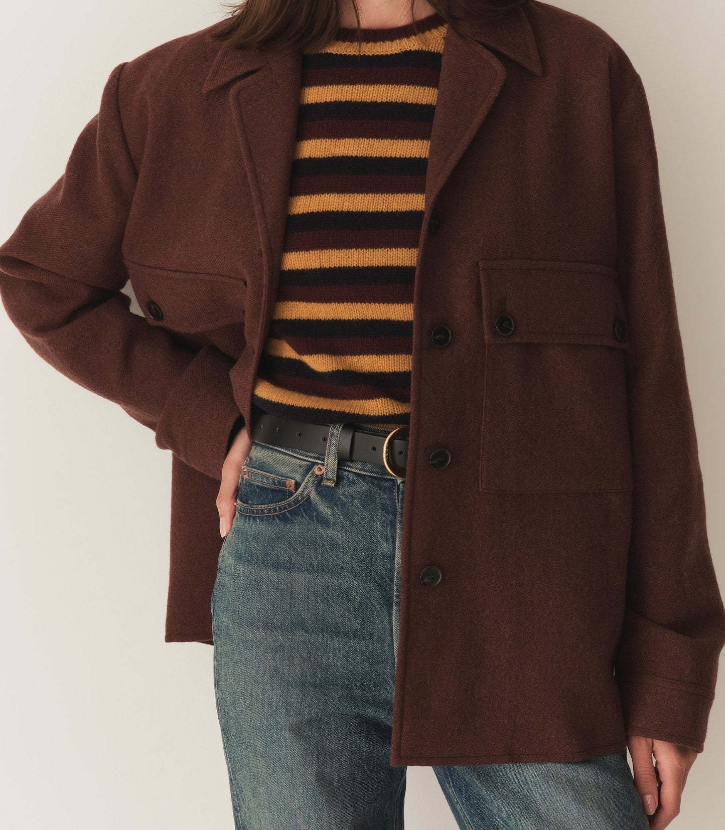 HMD -- CLIFTON JACKET -- RUST UMBER