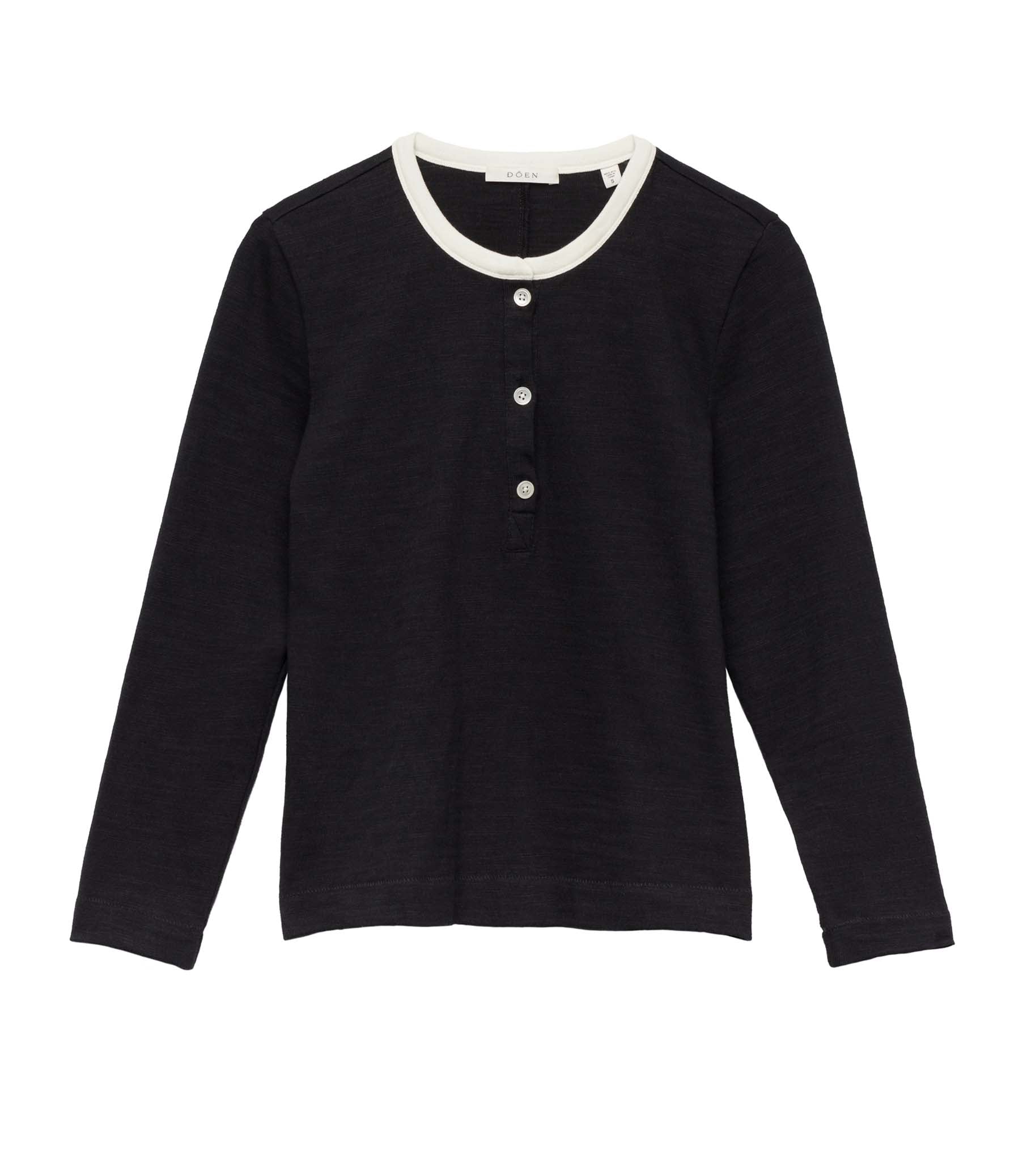 CLOVER TEE -- BLACK view 5