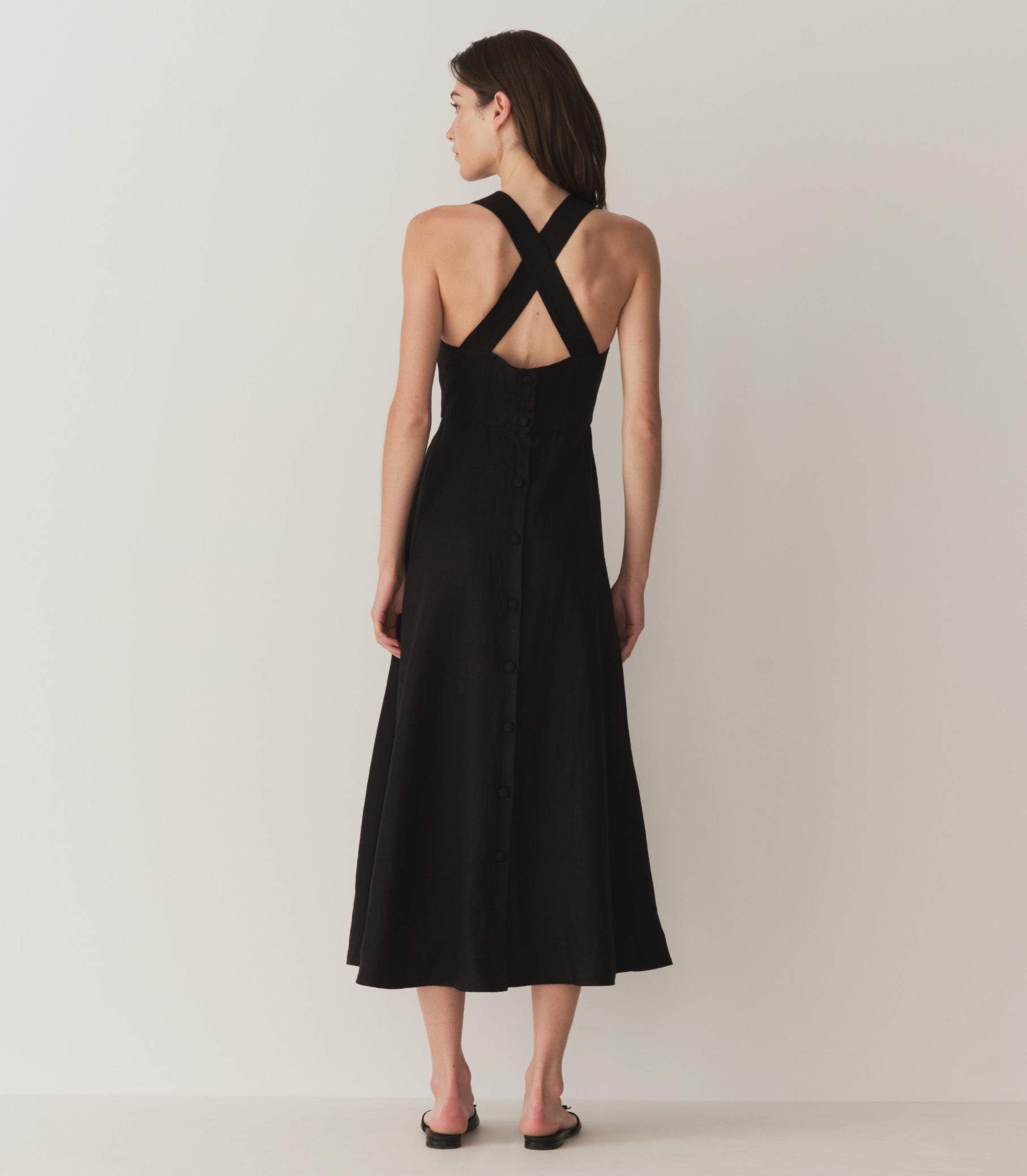 COLBIE DRESS -- BLACK view 6