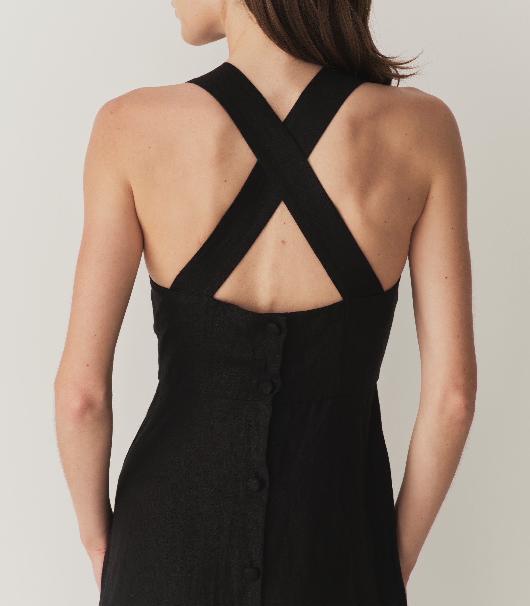 COLBIE DRESS -- BLACK view 7