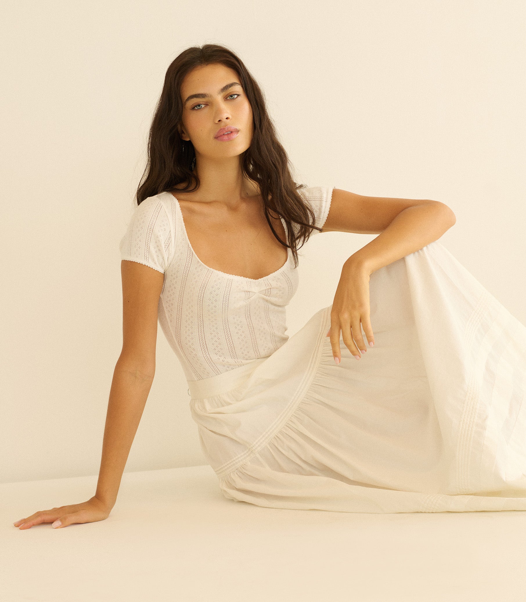 COLETA BODYSUIT -- SALT view 3
