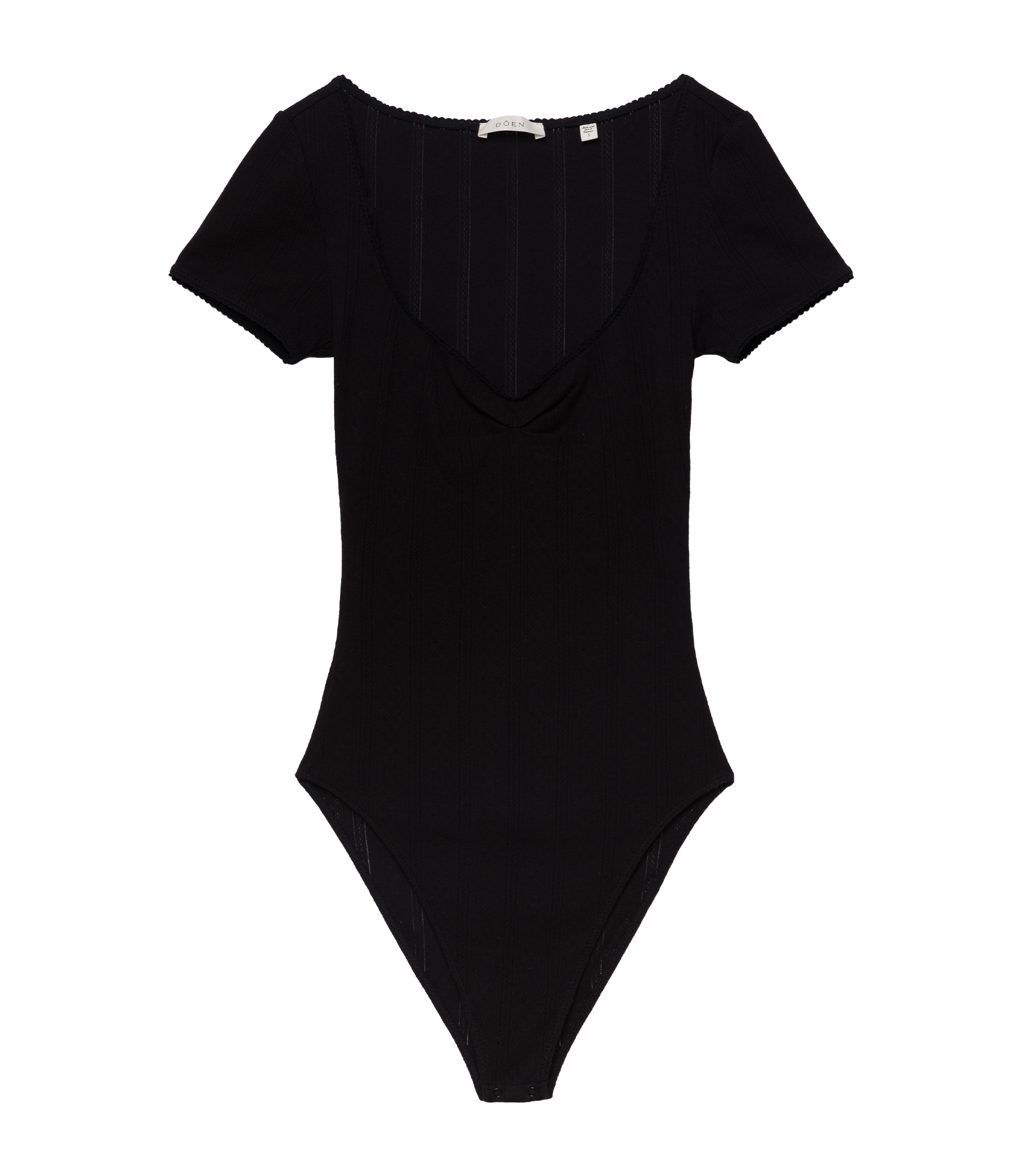 COLETA BODYSUIT -- BLACK view 4
