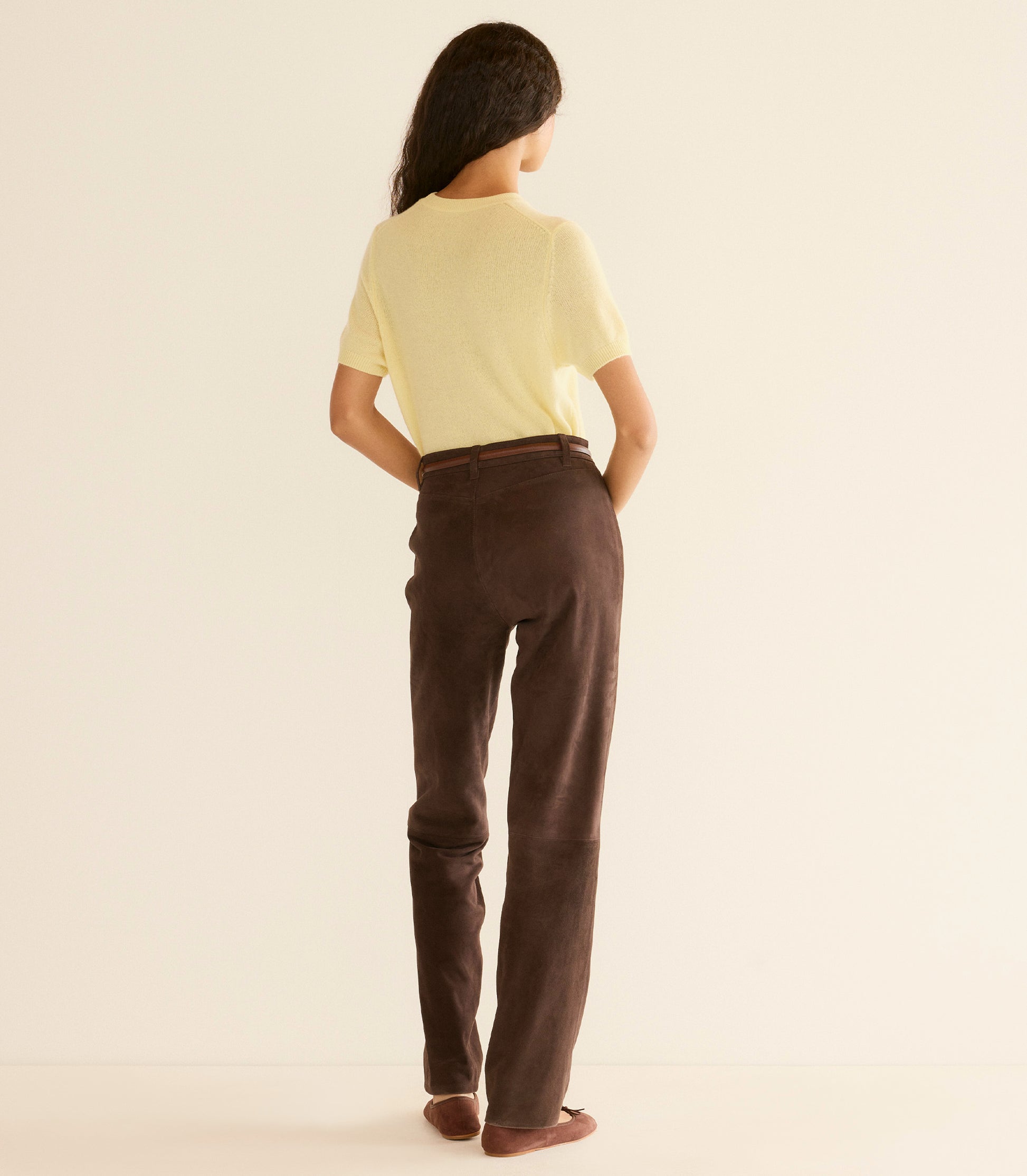 COLOMBE CASHMERE TOP -- GATEAU view 3