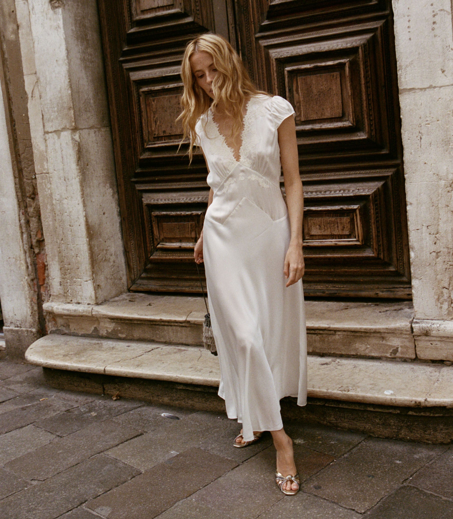 CORALINE DRESS -- SALT