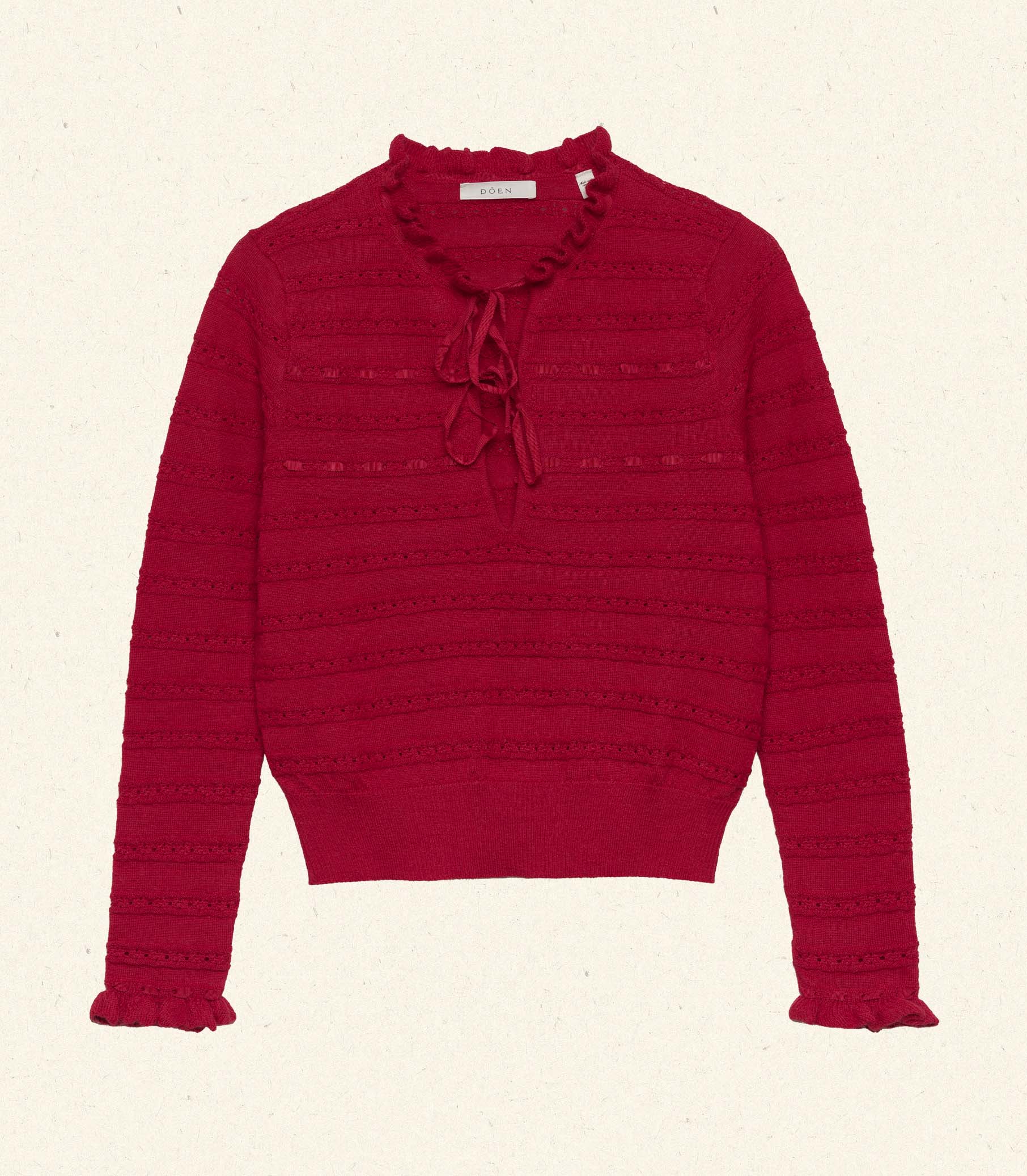 HMD -- CORDELIE TOP -- WILD CHERRY view 5