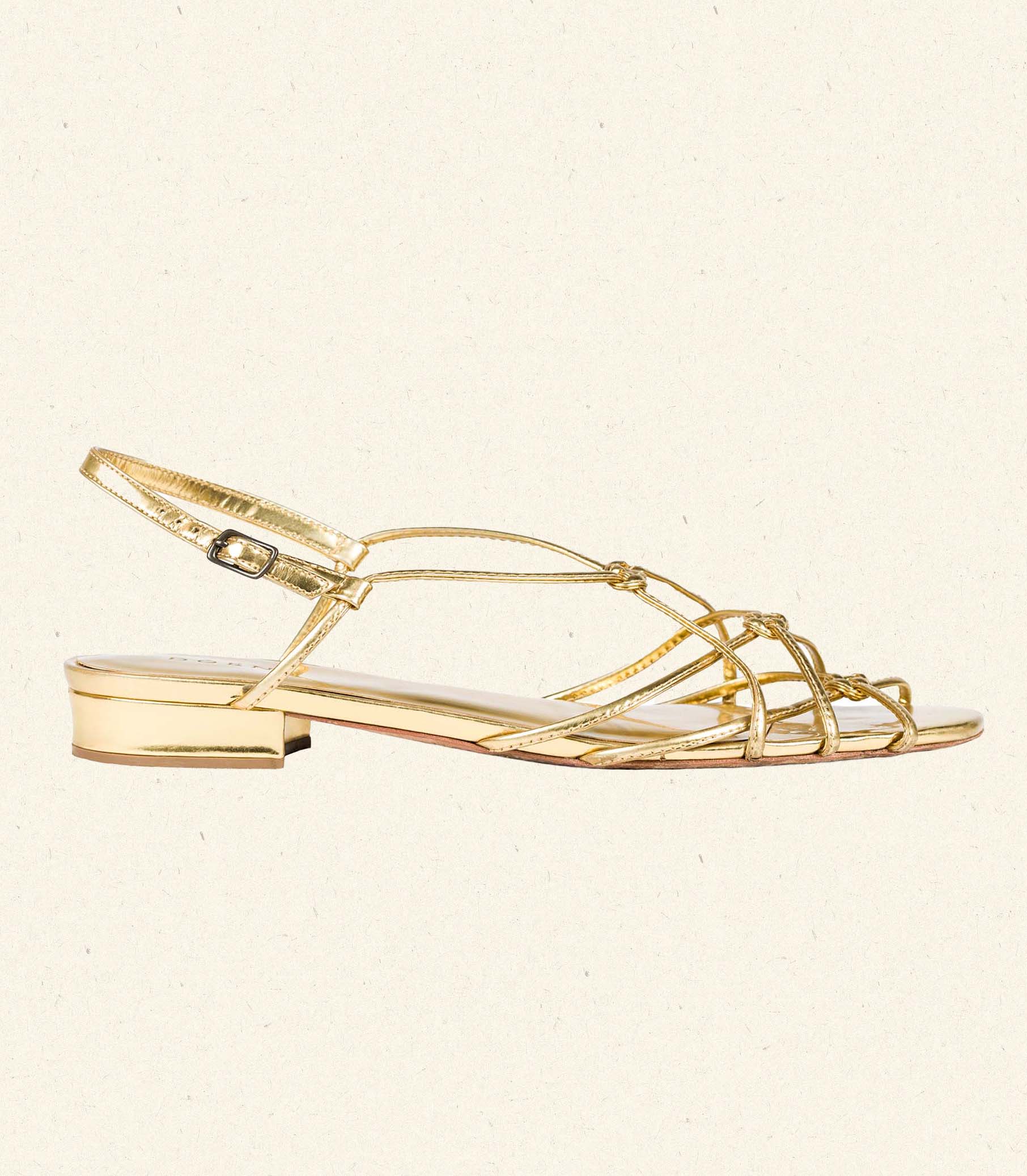 CORSICA SANDAL -- BRASS view 9