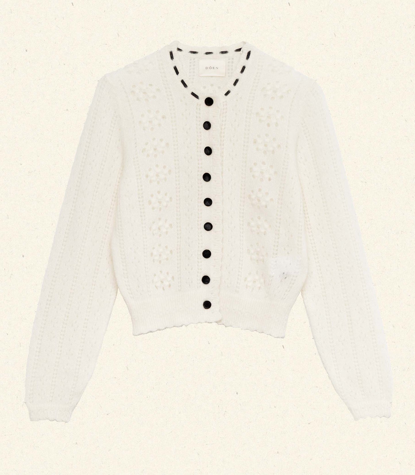 COSETTE CARDIGAN -- IVORY