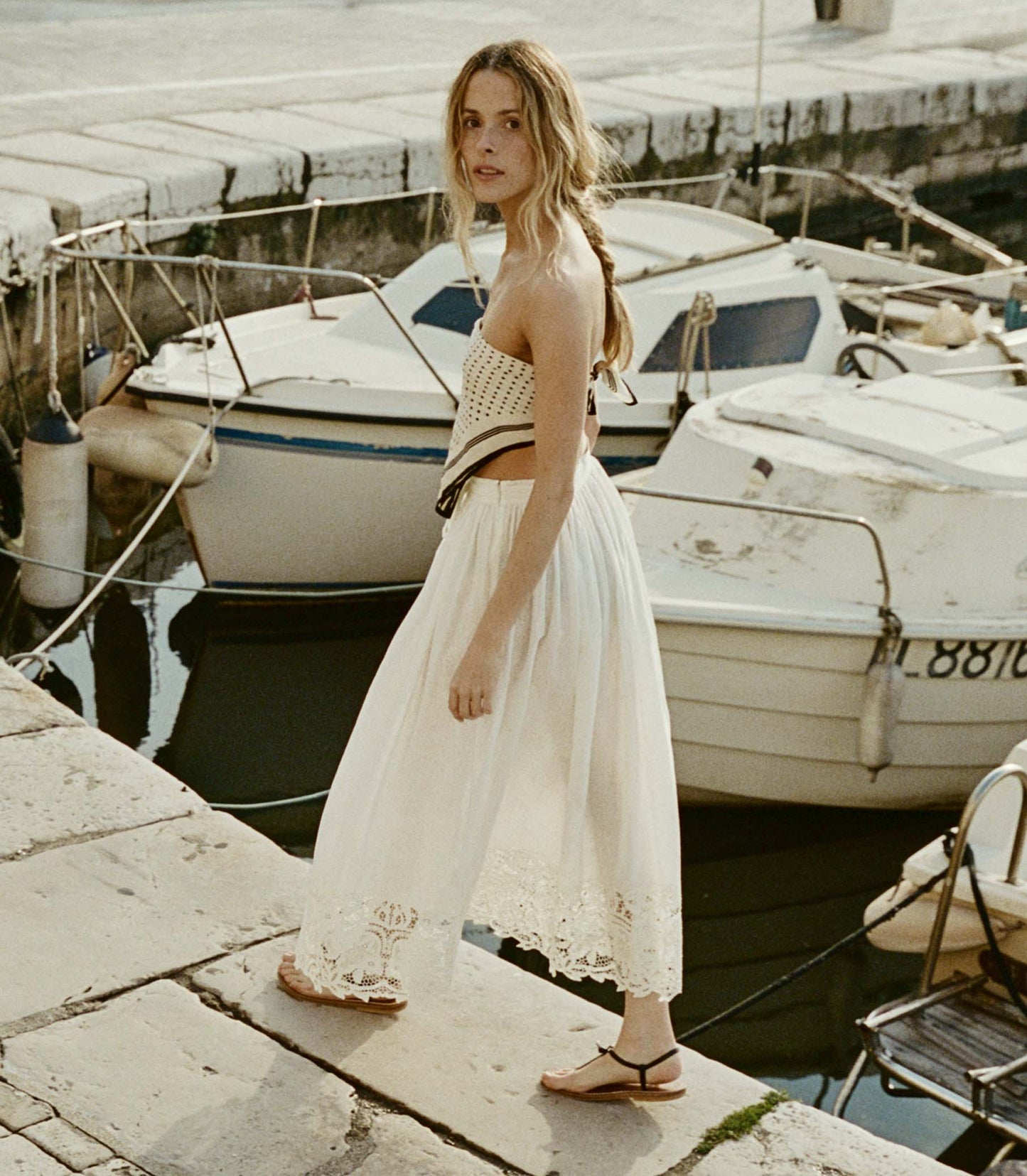 HMD -- GLORIANE SKIRT -- SALT
