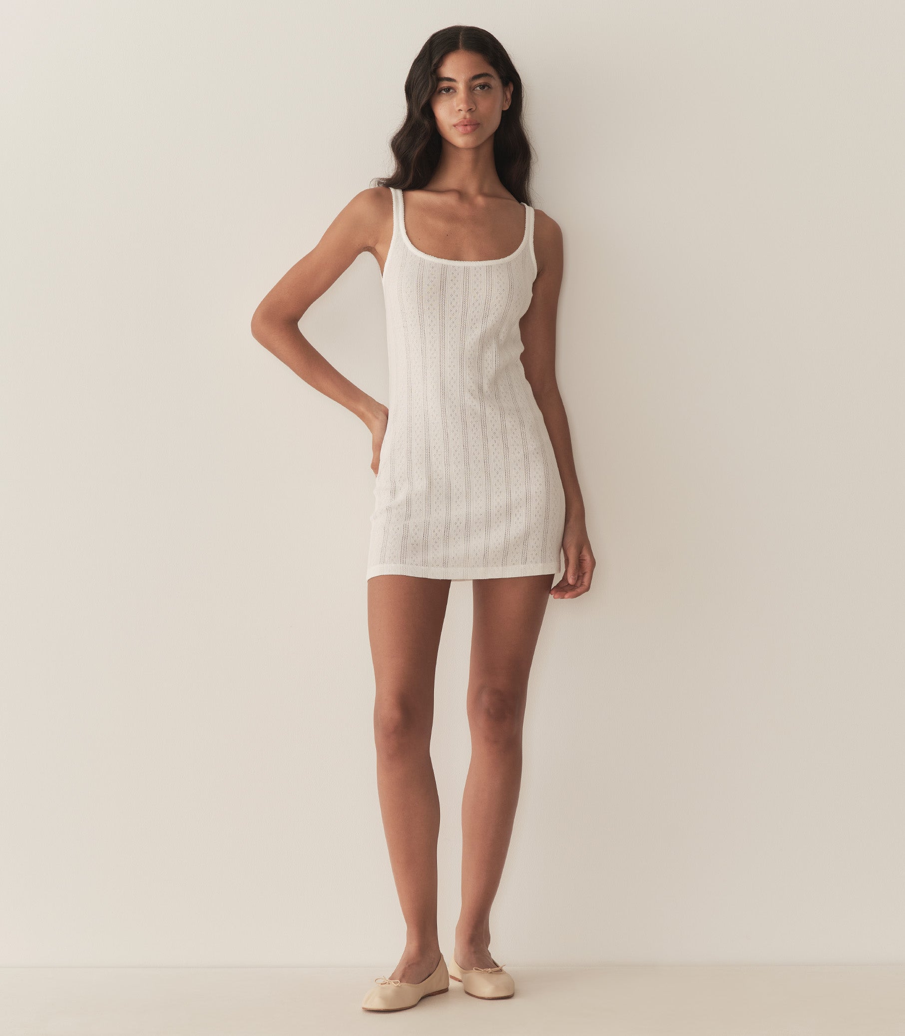 HMD -- CYNTHIA DRESS -- SALT view 1
