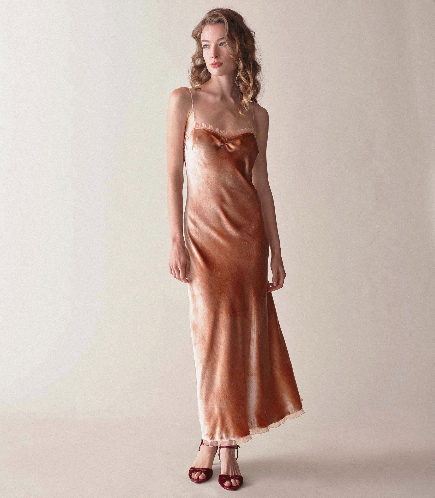 CALSI DRESS -- ROSE BLUSH view 2