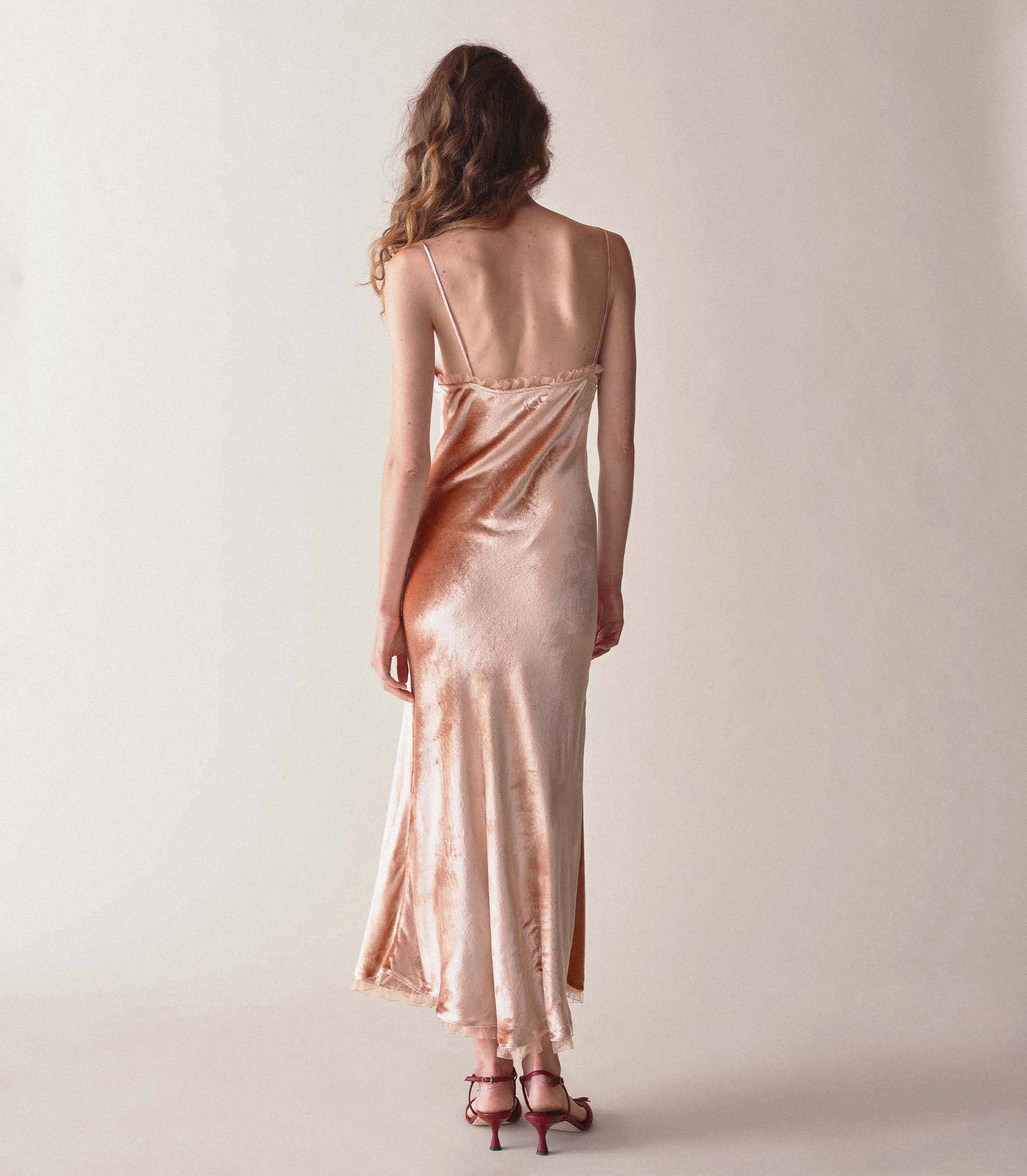 CALSI DRESS -- ROSE BLUSH view 4