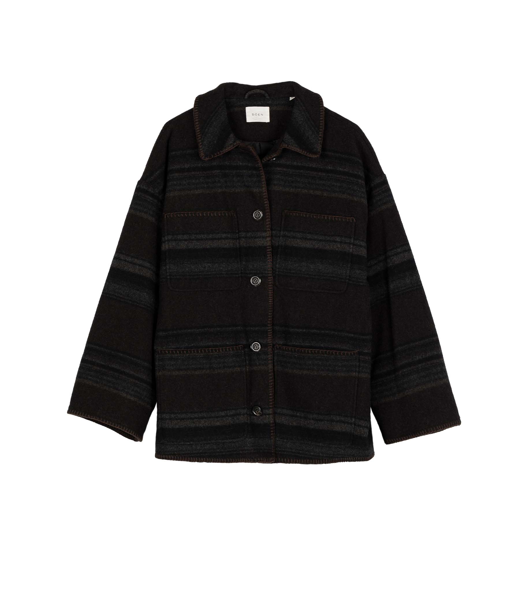 CAMILO JACKET -- VALLEJO STRIPE view 6