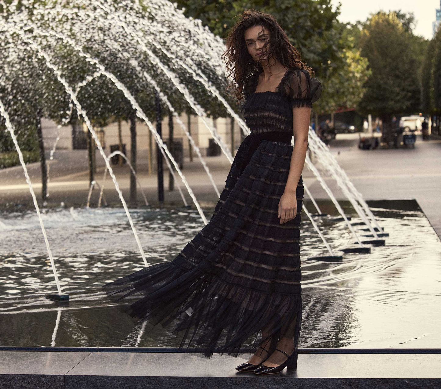 HMD -- CELESTIA DRESS -- BLACK