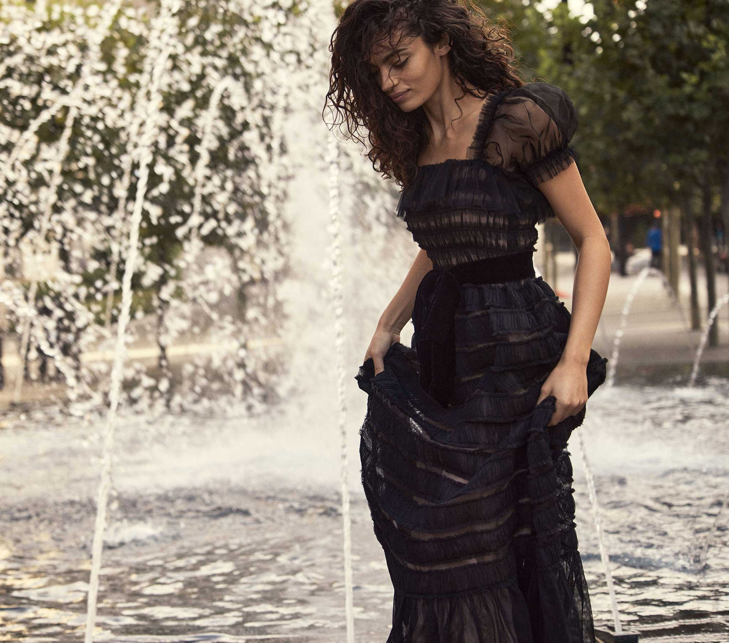 HMD -- CELESTIA DRESS -- BLACK