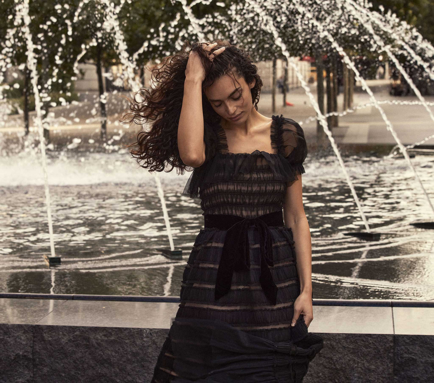 HMD -- CELESTIA DRESS -- BLACK