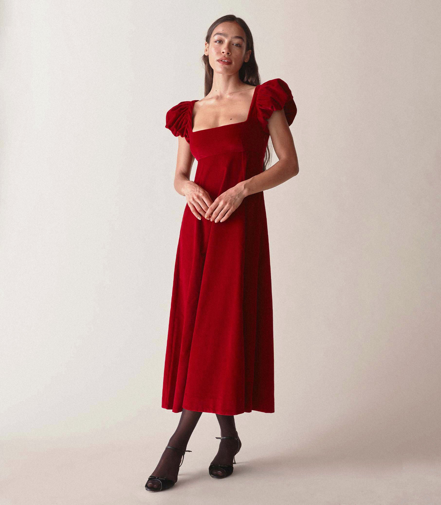 HMD -- CELESTINE DRESS -- ROSSO