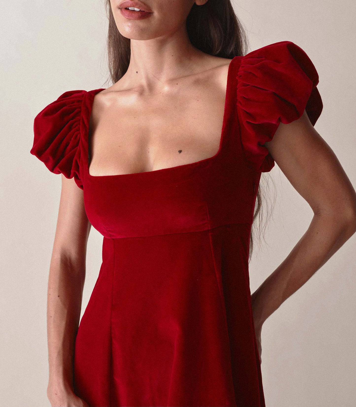 HMD -- CELESTINE DRESS -- ROSSO