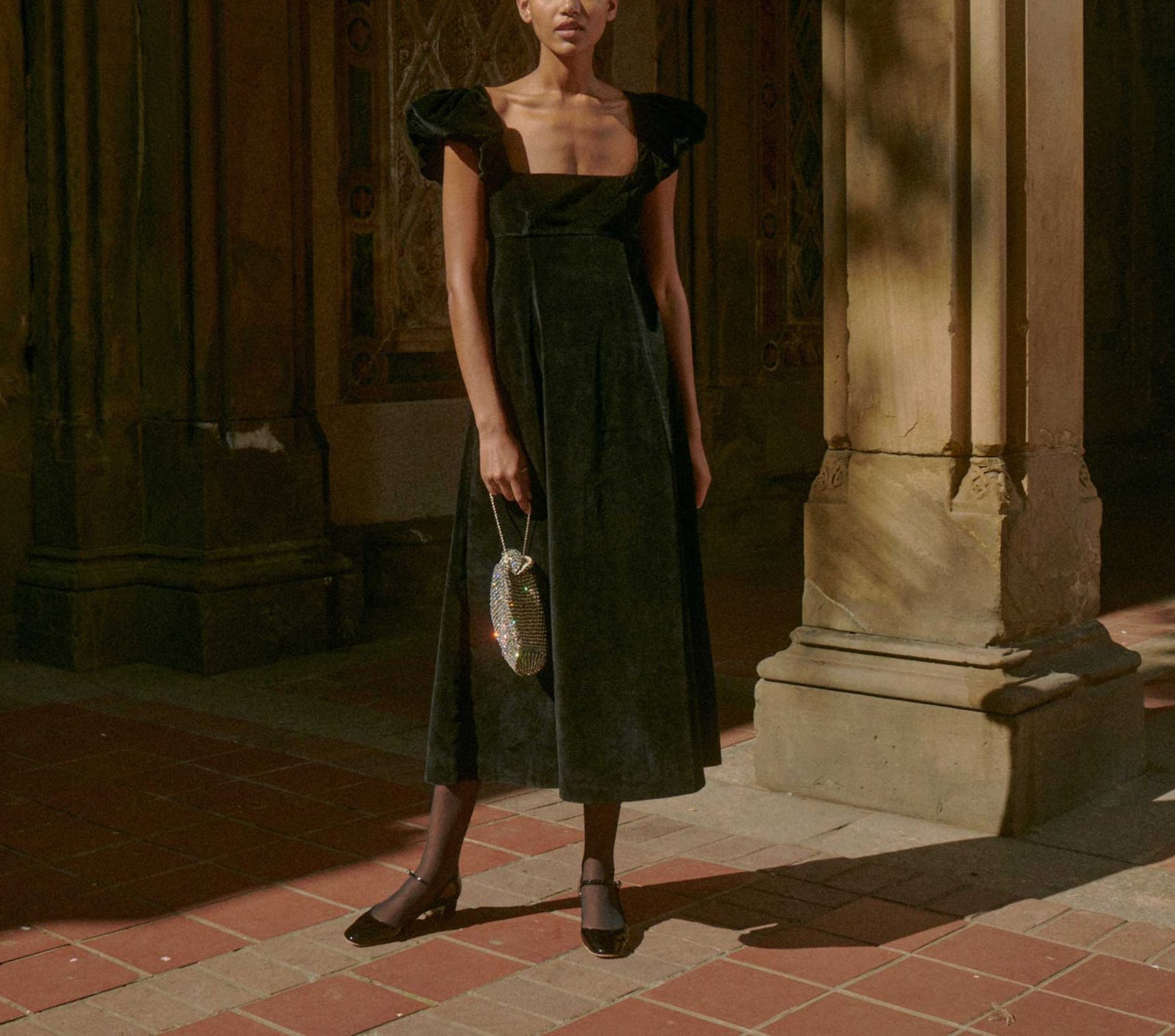 HMD -- CELESTINE DRESS -- BLACK view 2