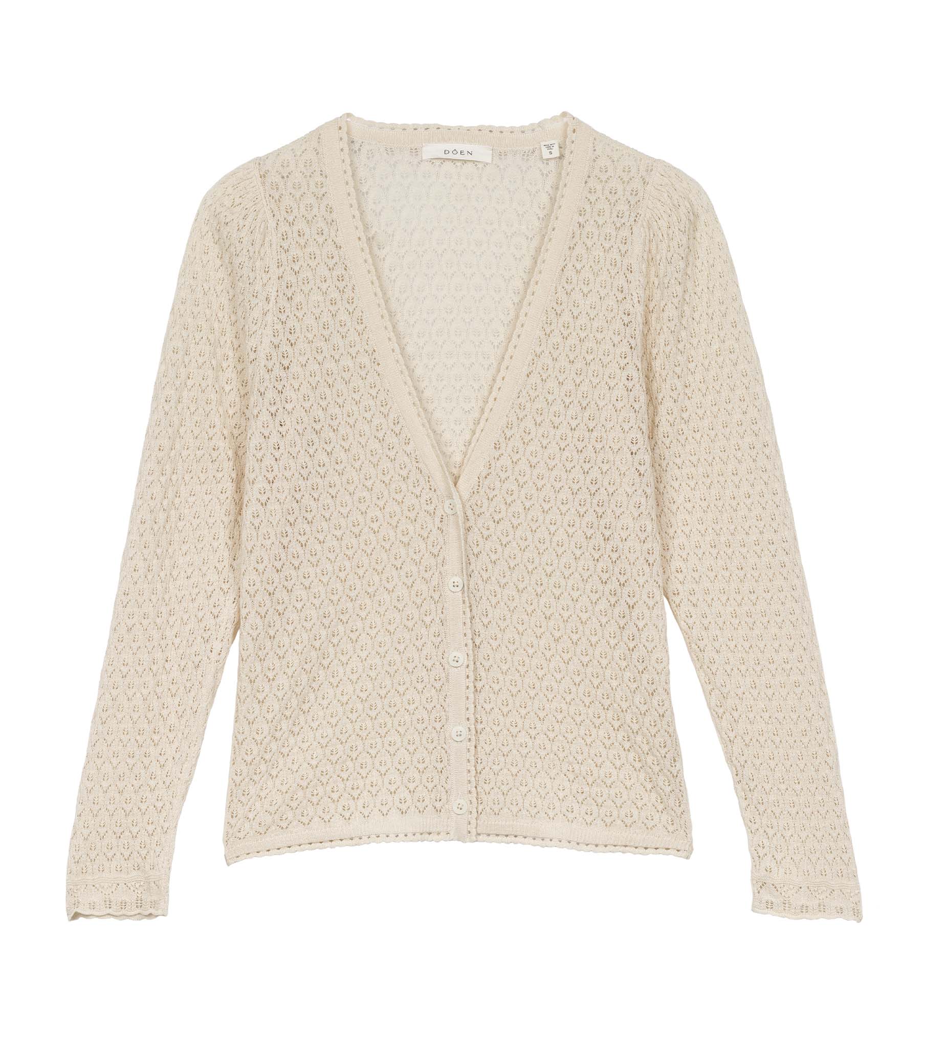 HMD -- CHANDEL CARDIGAN -- IVORY view 7
