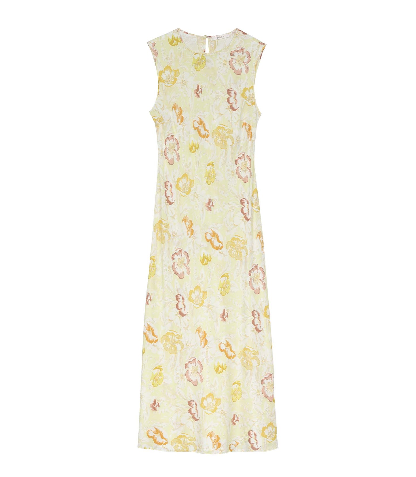 HMD -- CHANDRA DRESS -- CITRON ANEMONE BLOOM