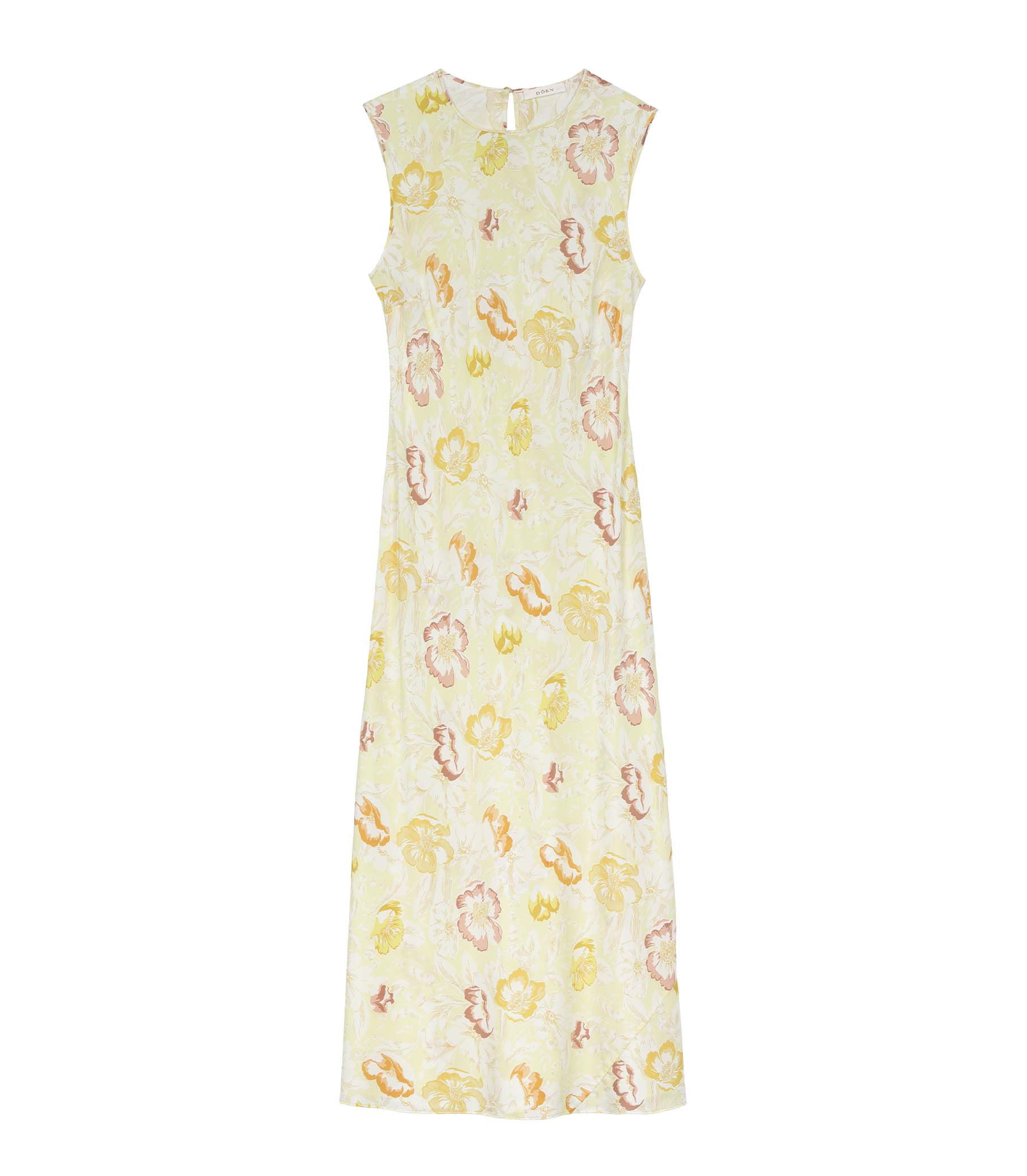 HMD -- CHANDRA DRESS -- CITRON ANEMONE BLOOM view 6
