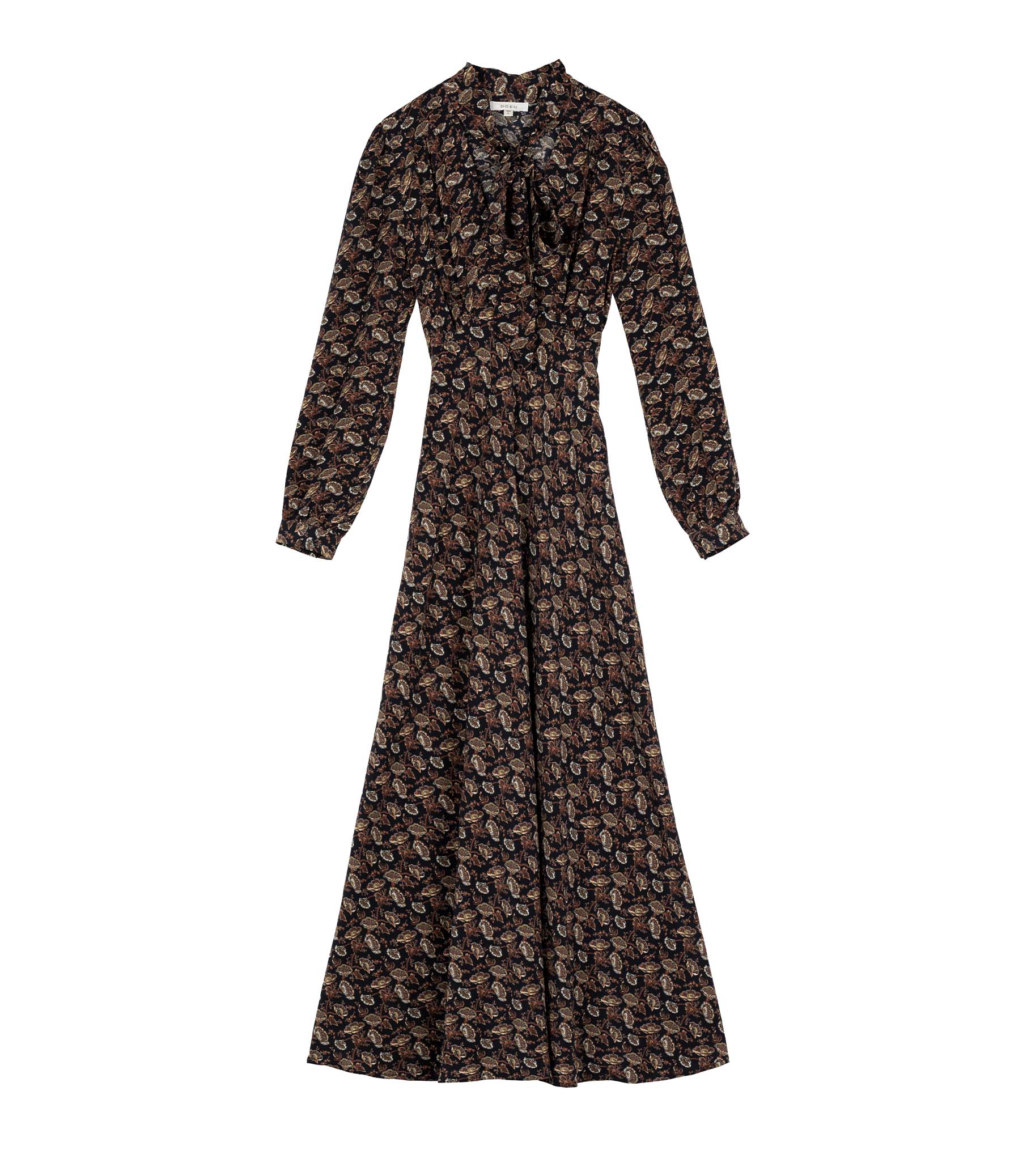 HMD -- CHANSON DRESS -- NAVY ARBOR ROSE FLORAL view 6
