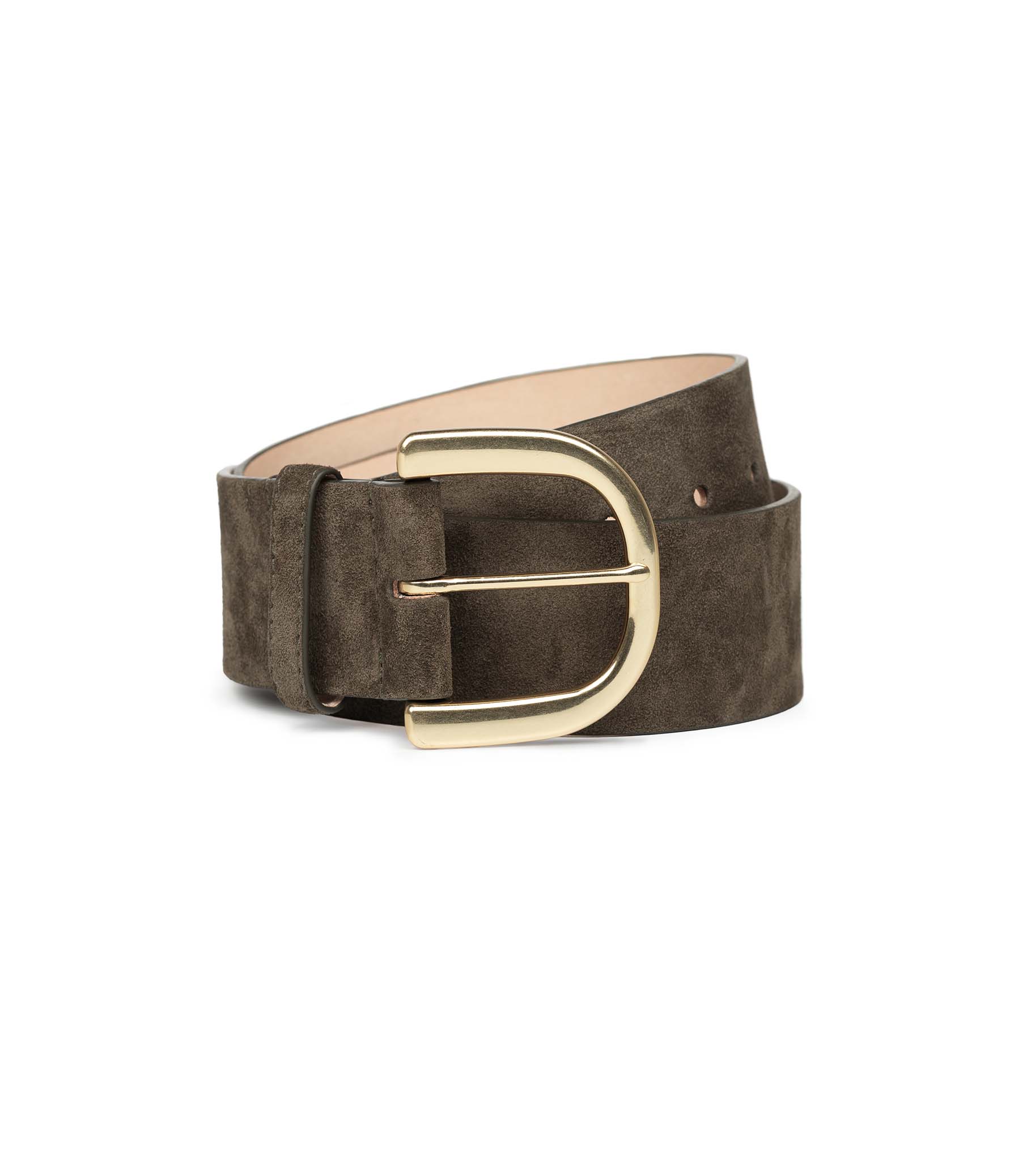 CORA BELT -- MILITAIRE SUEDE view 2