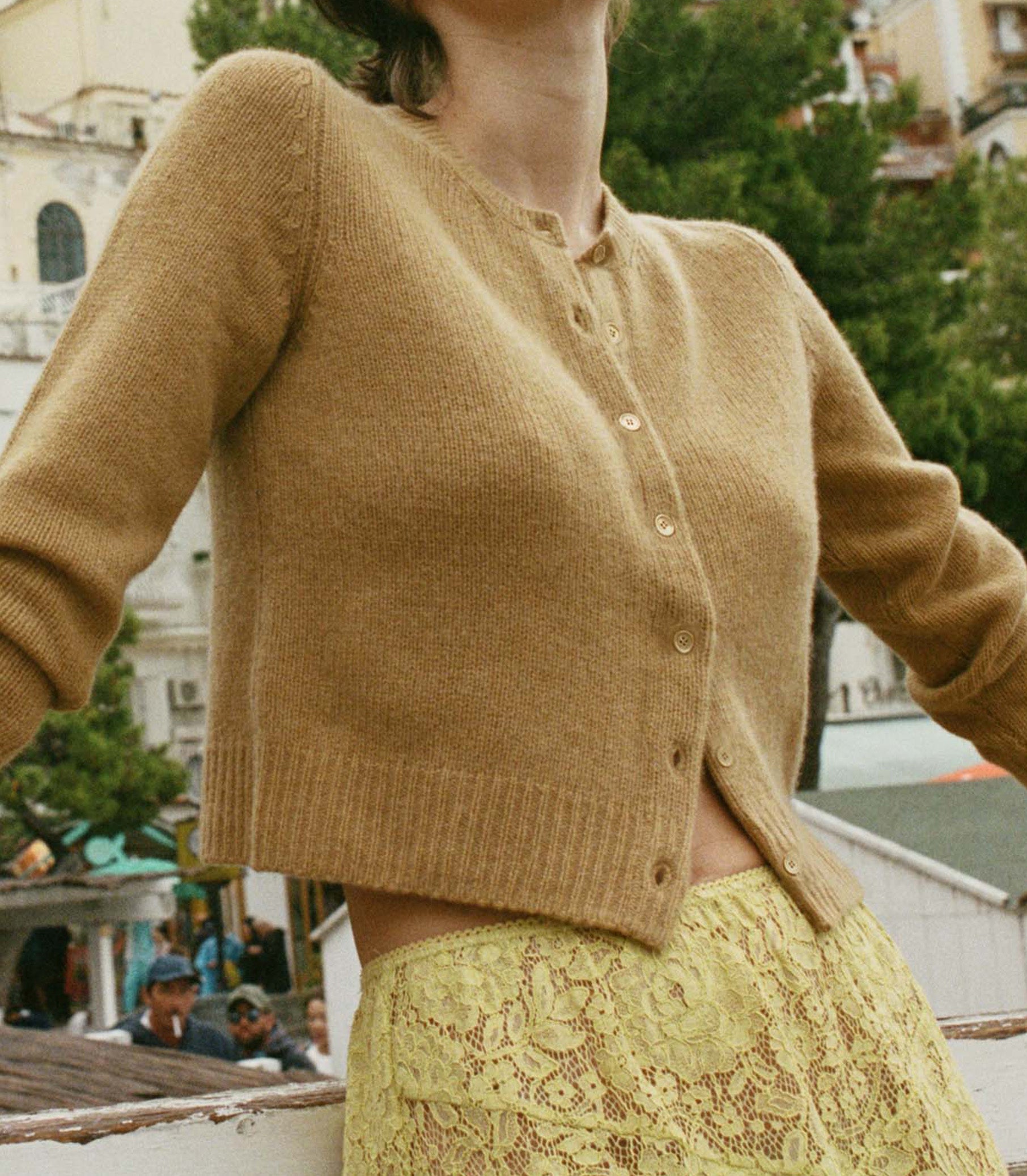 HMD -- DANAE CARDIGAN -- TEAK view 1
