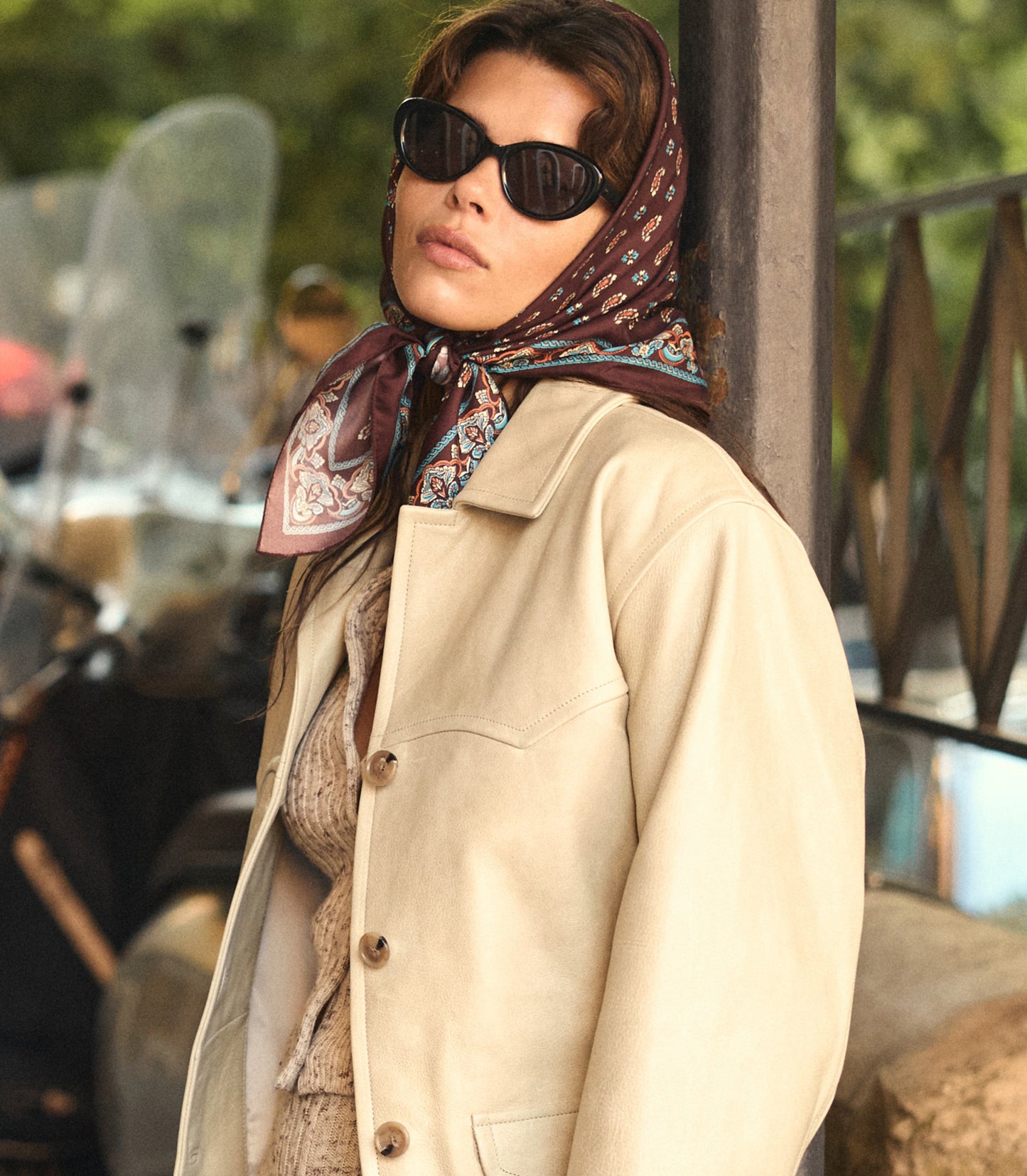 DANAE RIB CARDIGAN -- SABBIA MELANGE