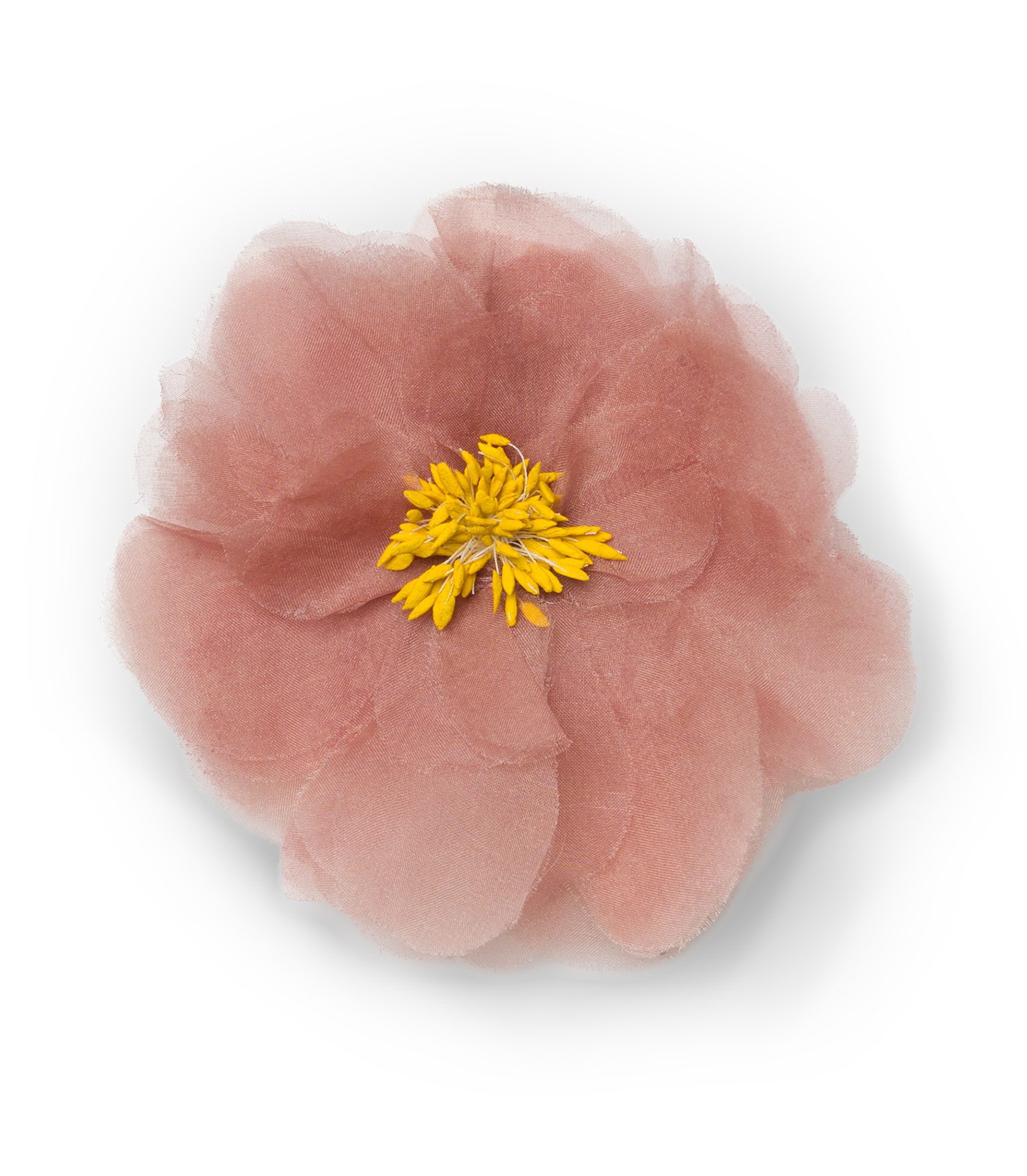 DANI BARRETTE -- APRICOT ORGANZA view 5
