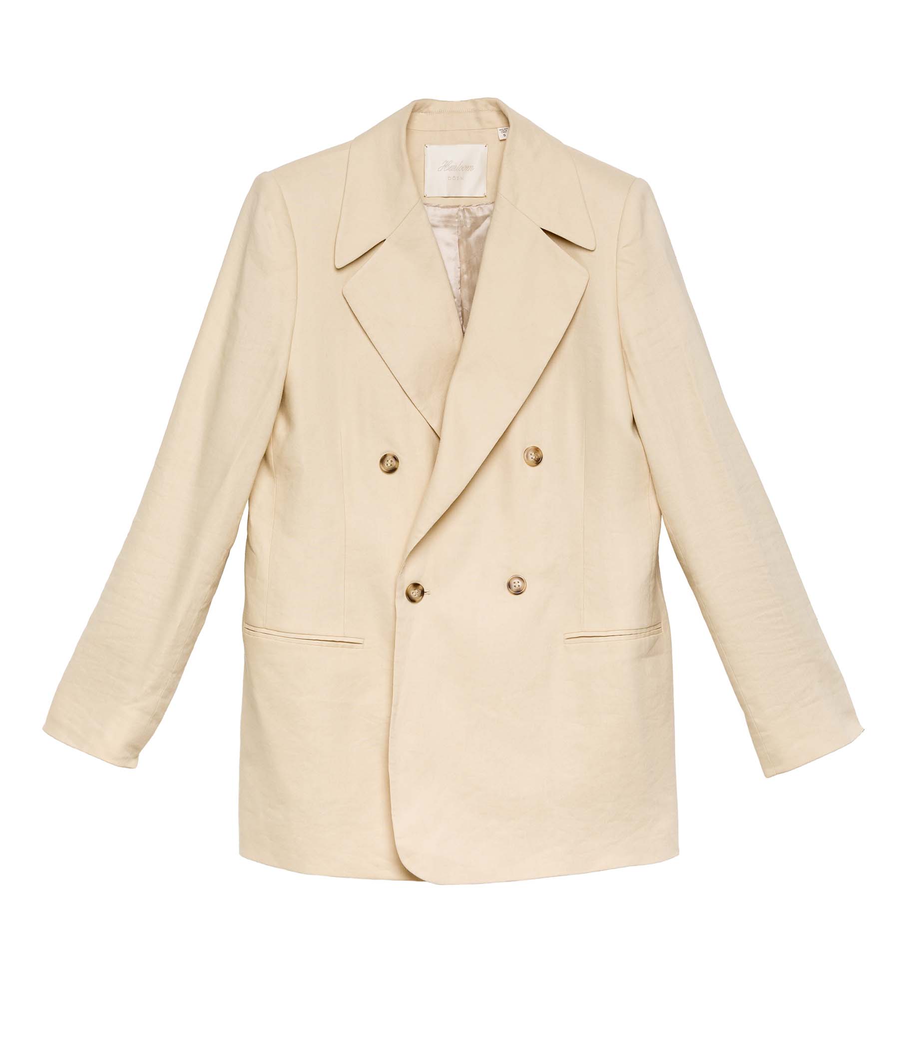 DANTON BLAZER -- BUTTER KHAKI view 5