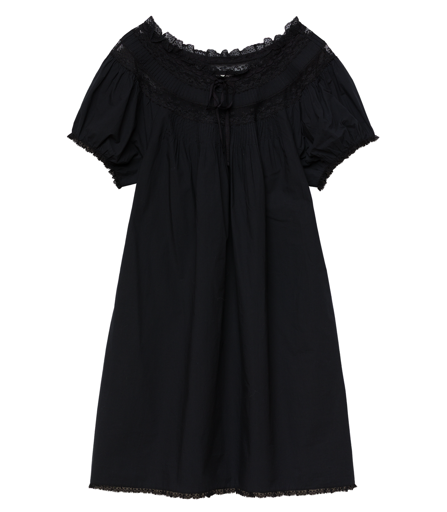 DAPHNE DRESS -- BLACK