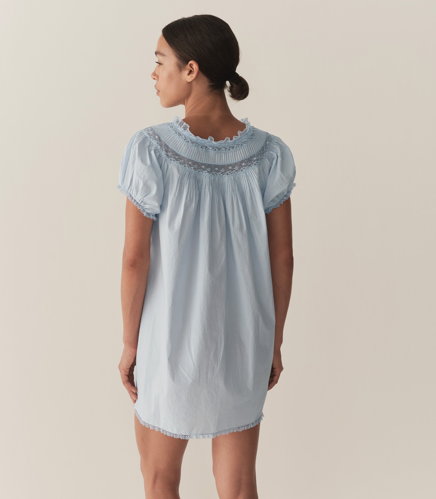 DAPHNE DRESS -- CLOUDLESS SKY view 3