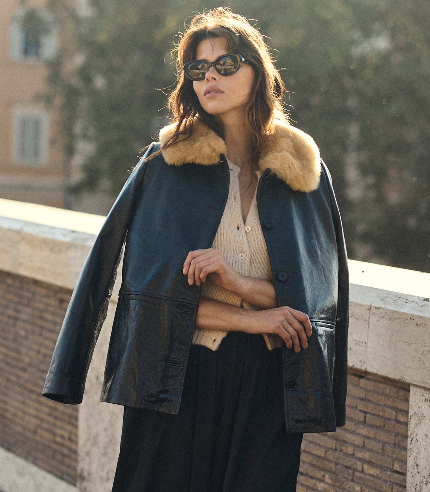 DARCY CARDIGAN -- ALMONDINE