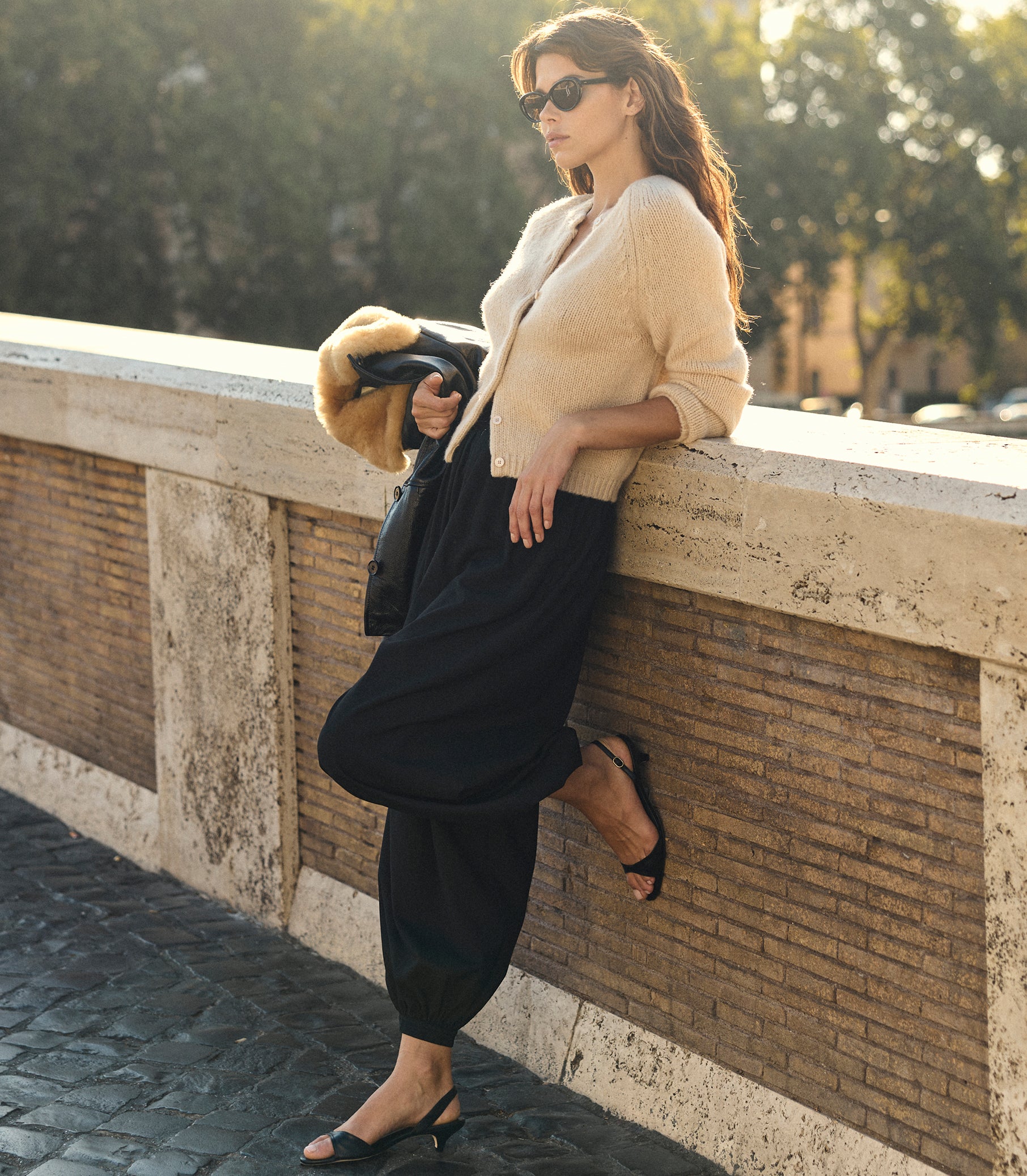 DARCY CARDIGAN -- ALMONDINE view 9
