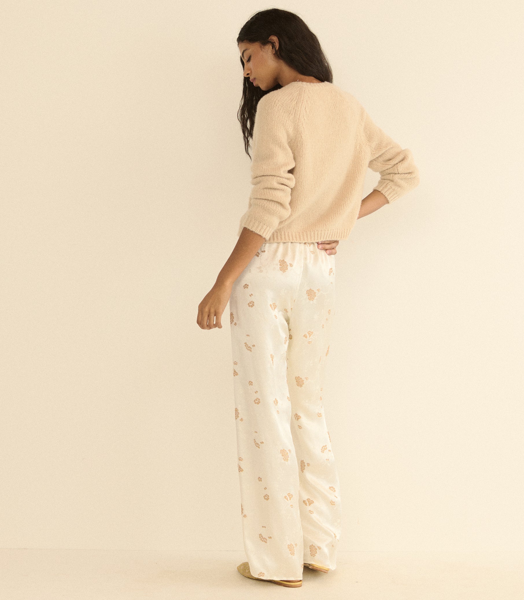 DARCY CARDIGAN -- ALMONDINE view 19

