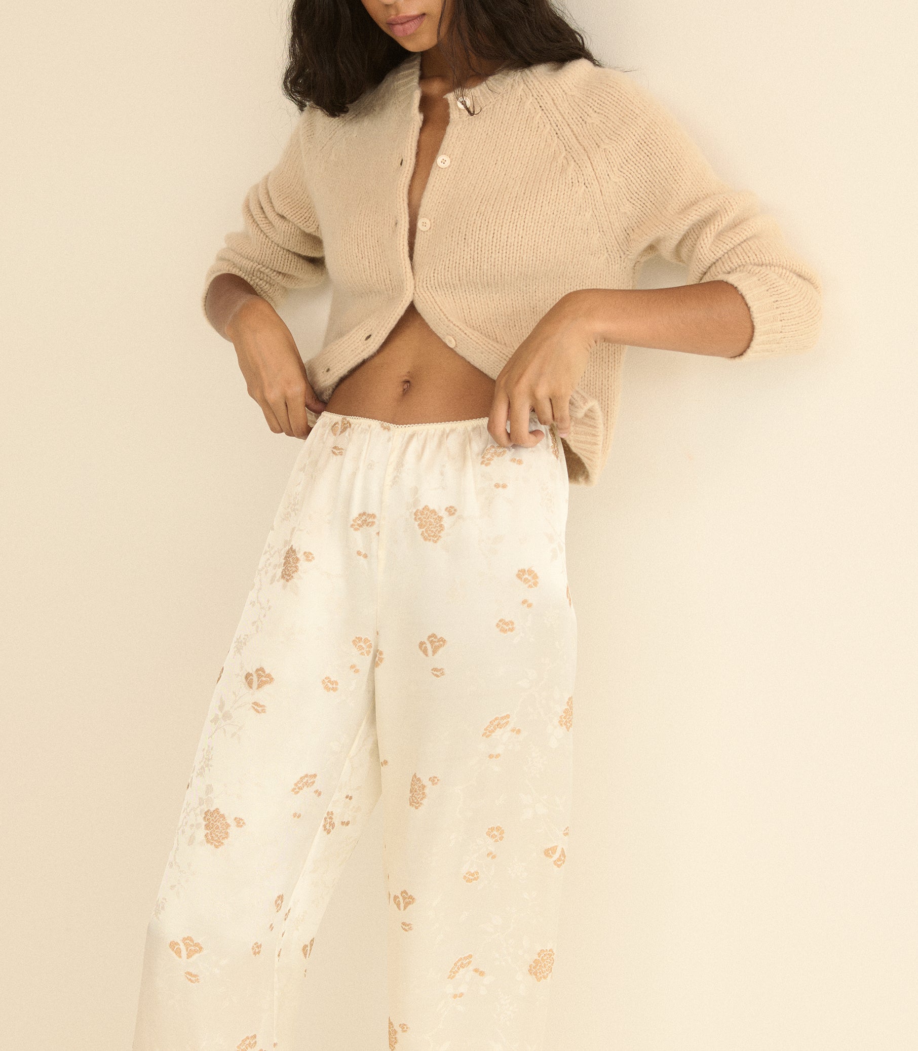 DARCY CARDIGAN -- ALMONDINE view 21
