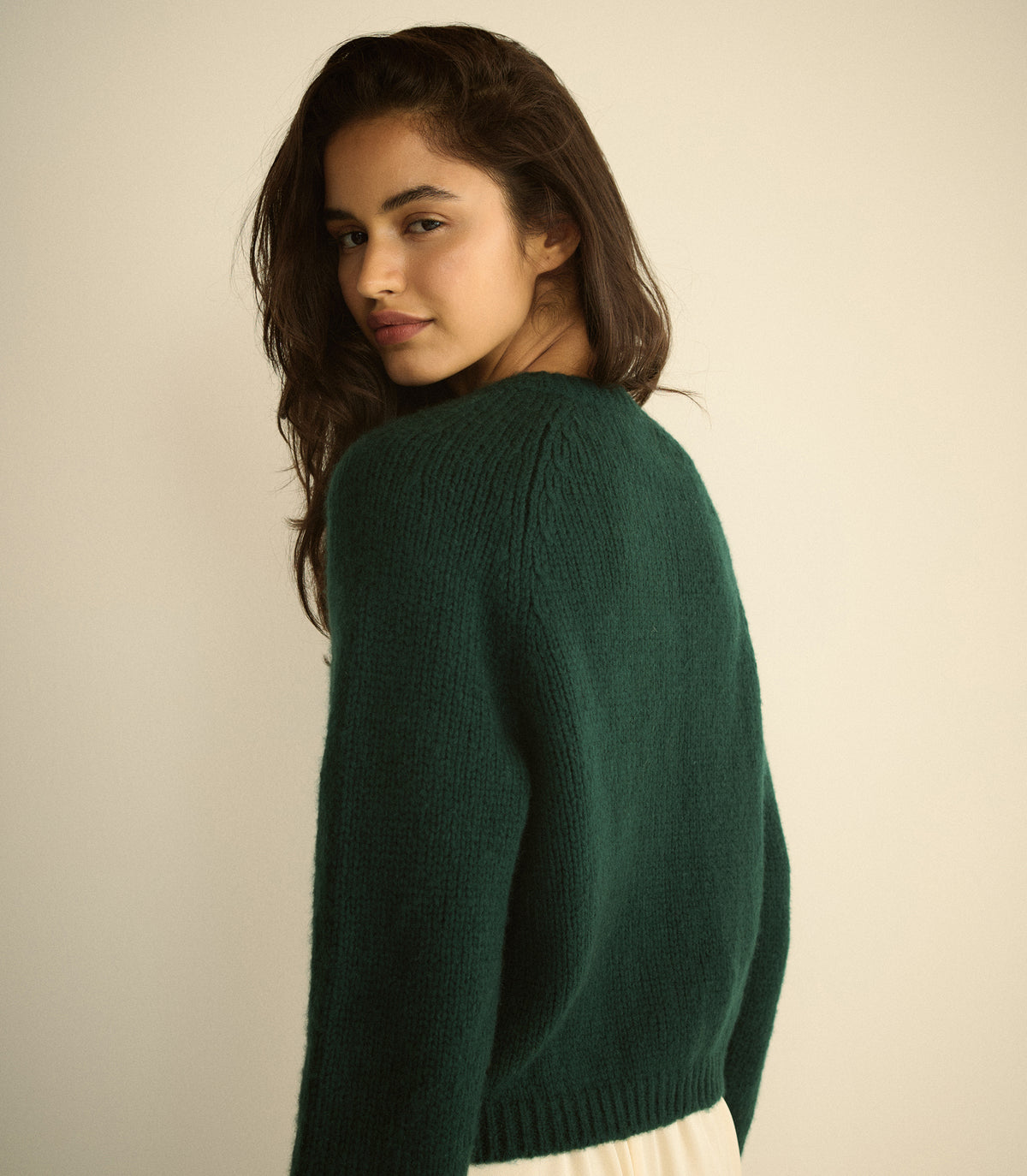 DARCY CARDIGAN -- SCARAB