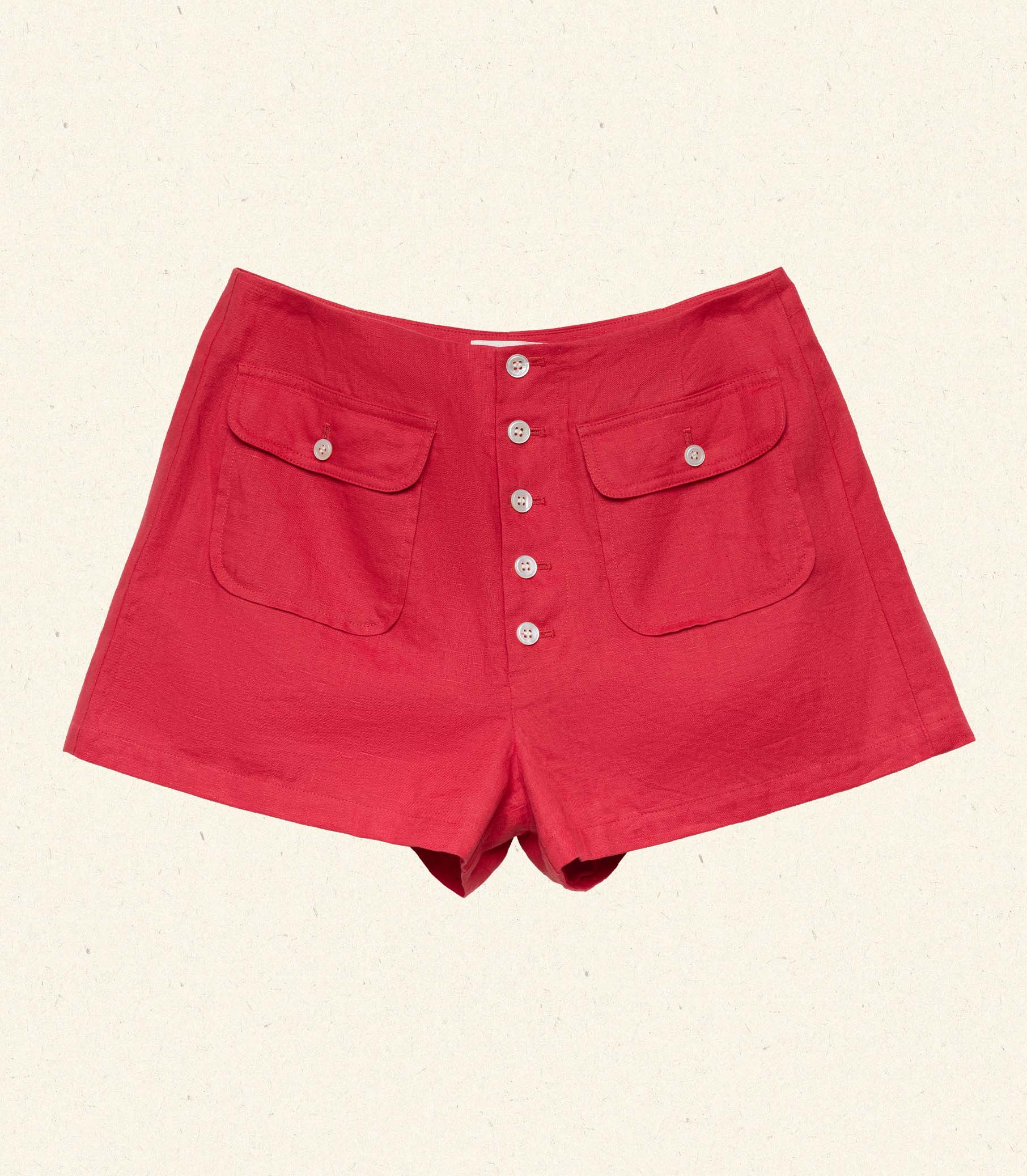 HMD -- DARLING SHORT -- SCARLET view 6
