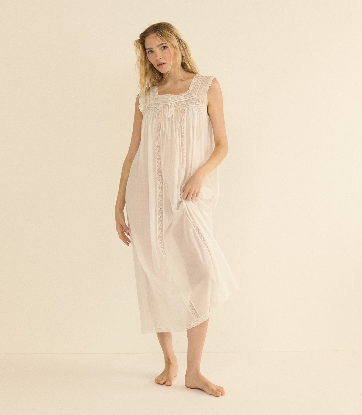 DASHWOOD NIGHTGOWN -- SALT
