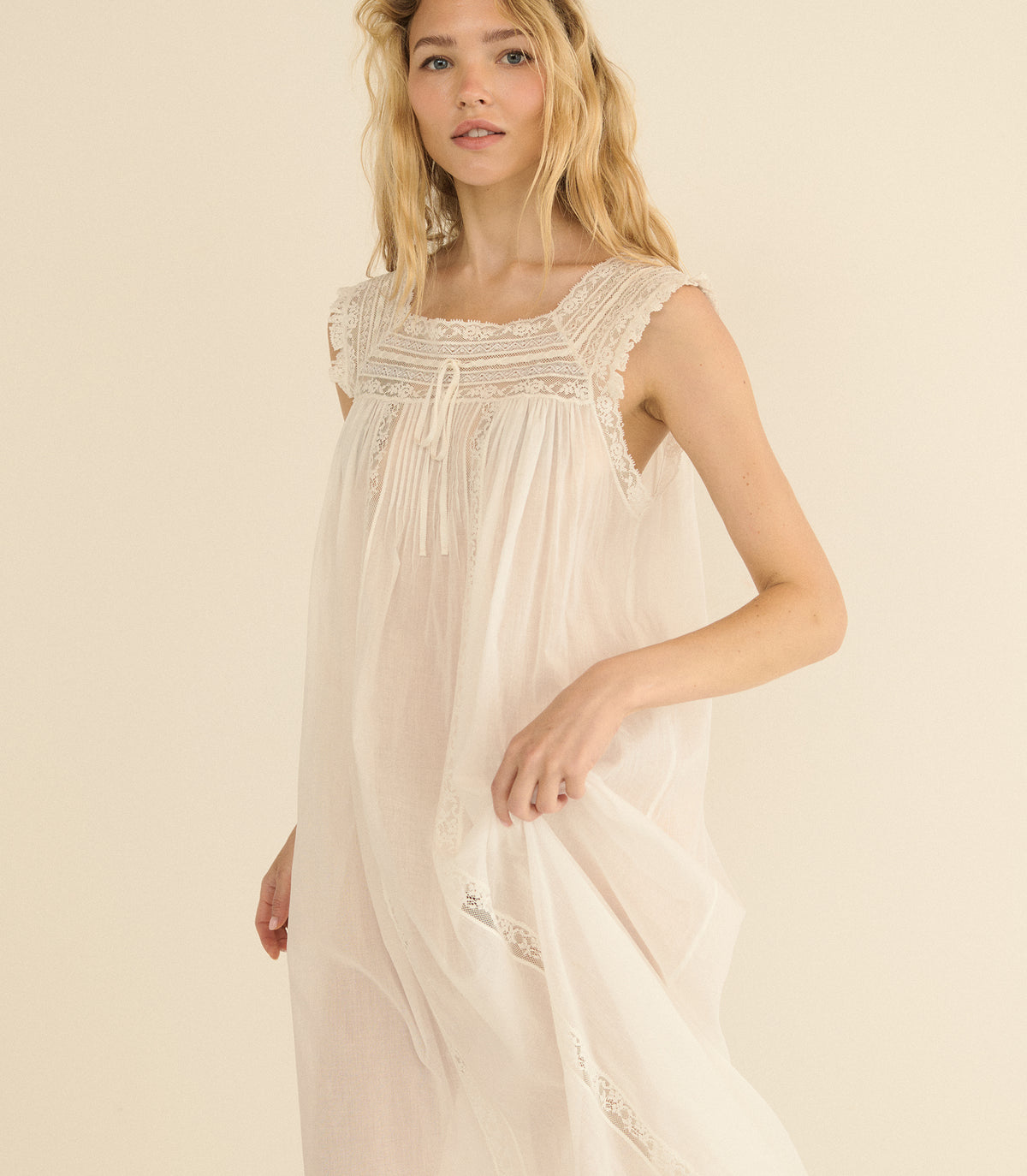 DASHWOOD NIGHTGOWN -- SALT
