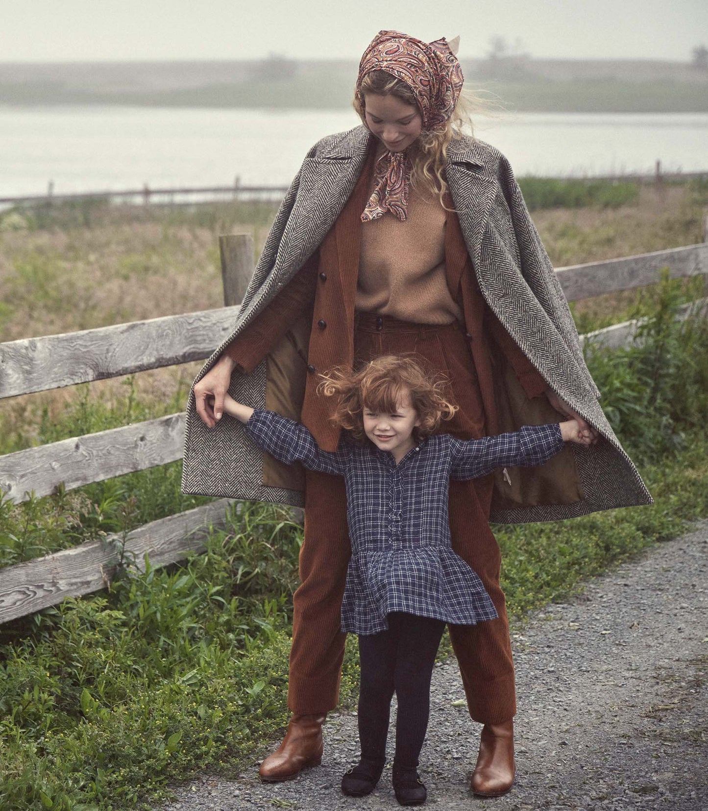 HMD -- DAVIS COAT -- HERRINGBONE