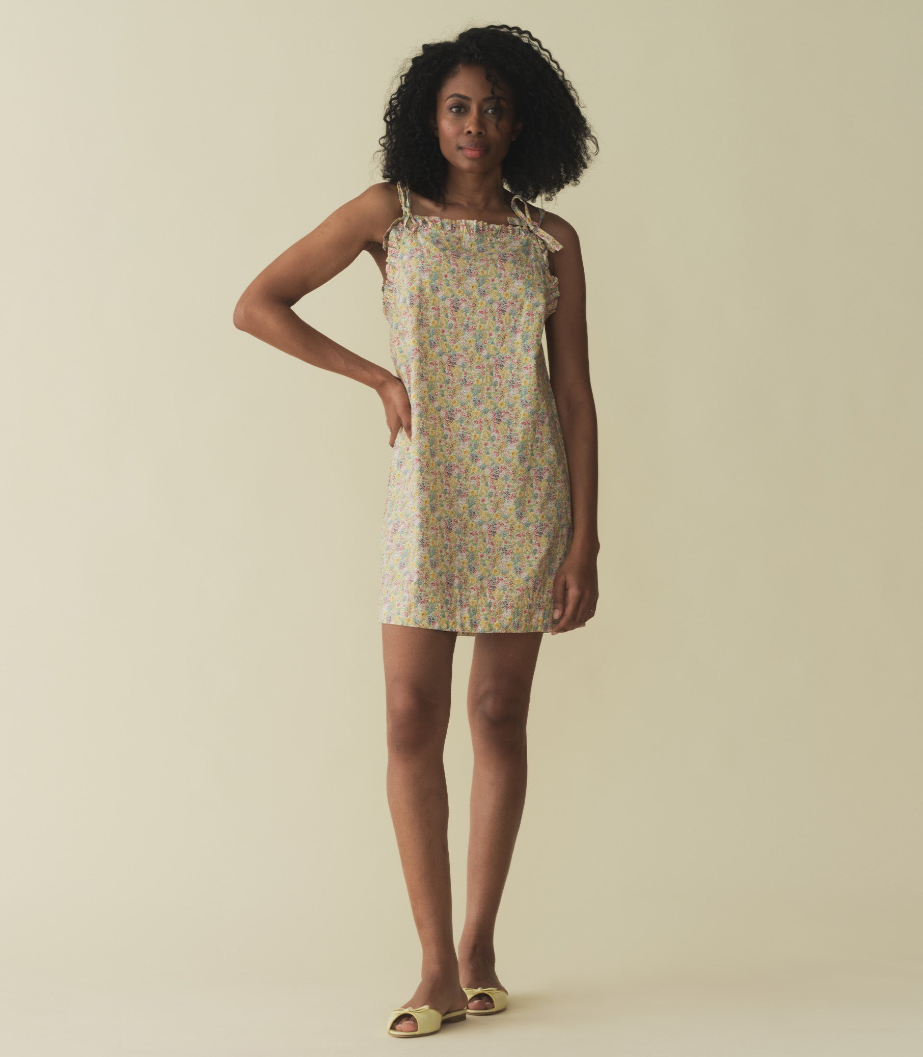 HMD -- DEE DRESS -- CHRYSANTHEMUM SKY FLORAL view 1
