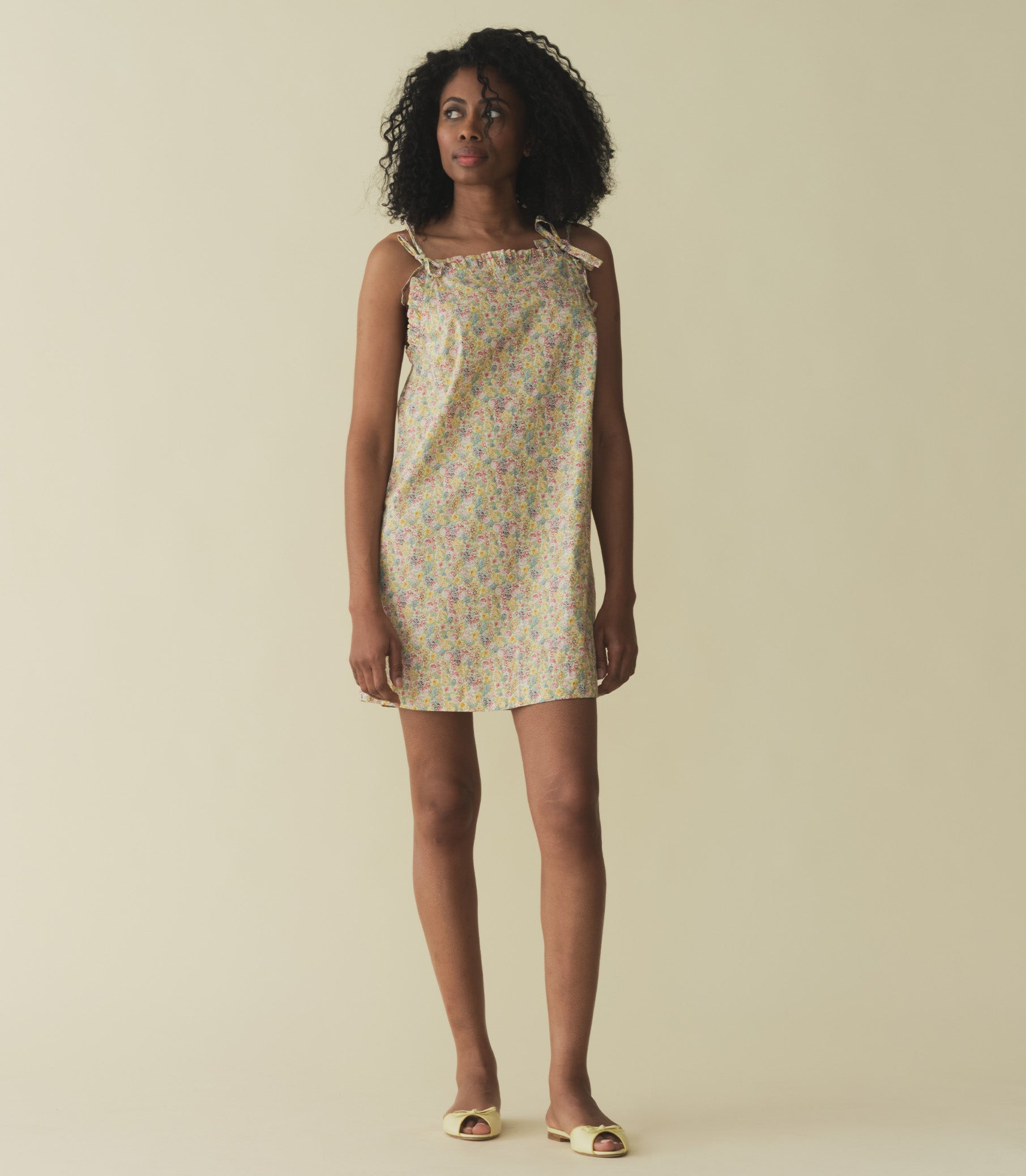 HMD -- DEE DRESS -- CHRYSANTHEMUM SKY FLORAL view 2
