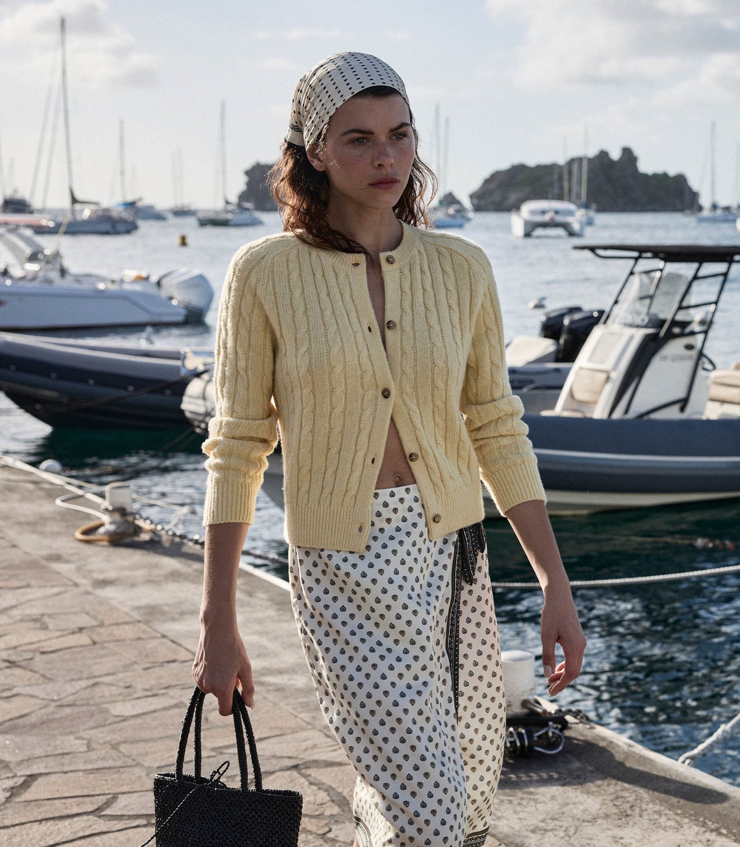 HMD -- DELIA SKIRT -- RIVIERA FOULARD